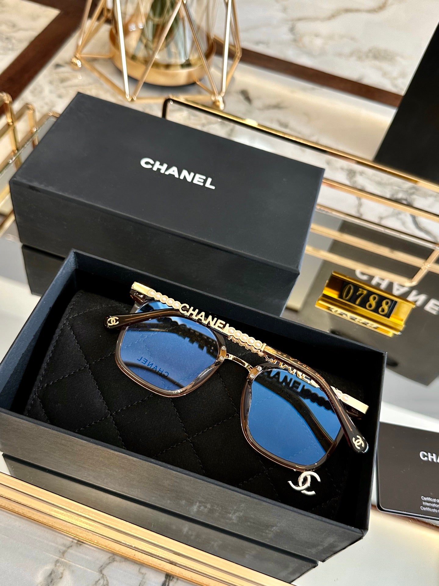 Chanel Acetate Polarized Sunglasses