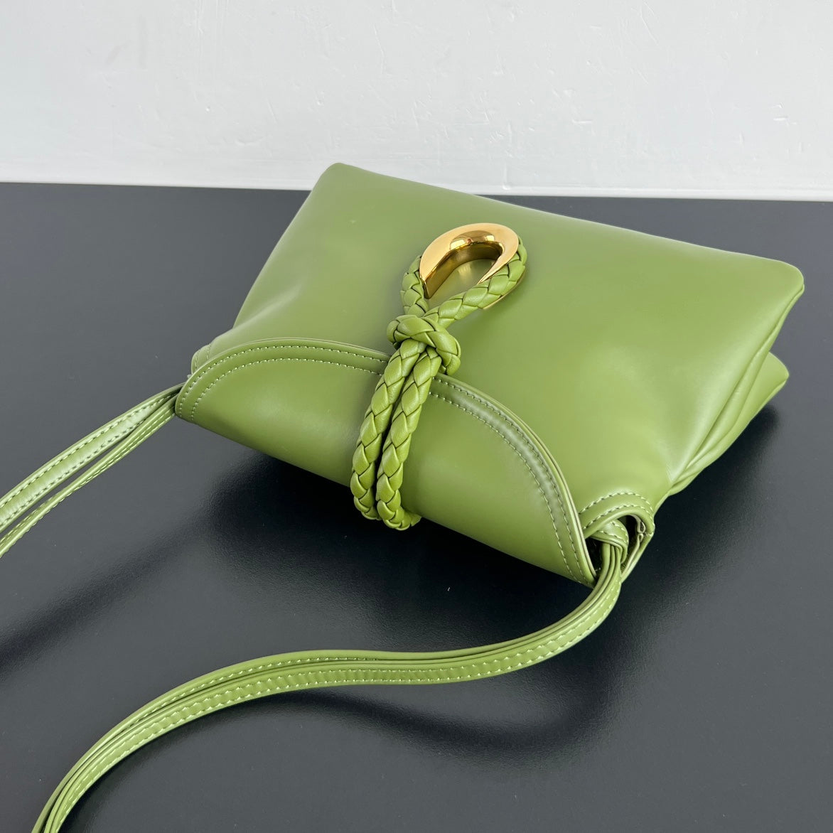 Bottega Veneta Baby Liberta Calfskin Shoulder Bag