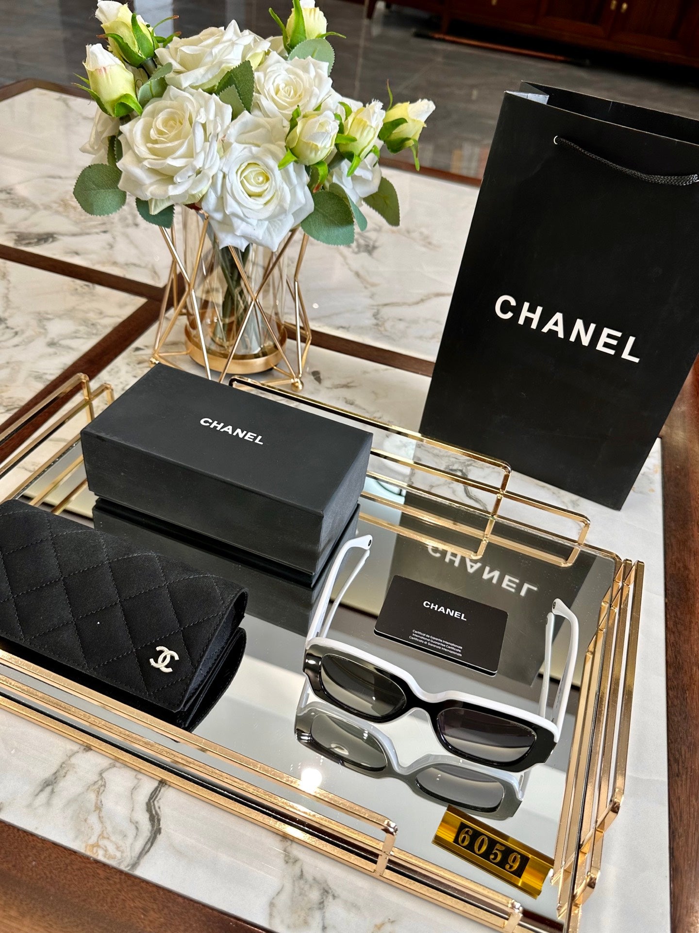 Chanel Acetate Polarized Sunglasses