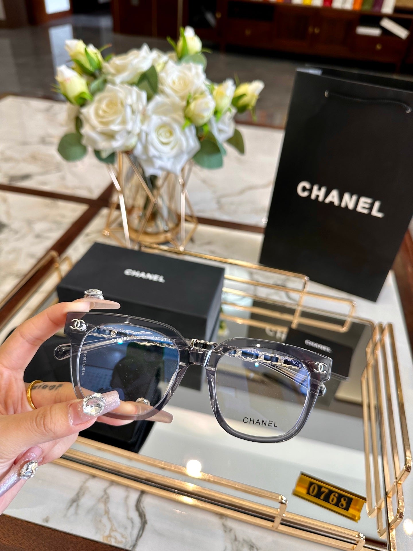 Chanel Acetate Polarized Sunglasses