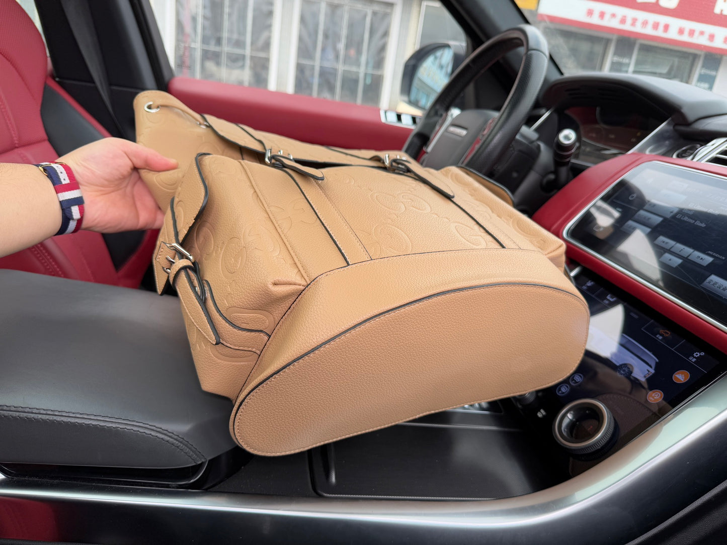 Gucci GG Supreme Men's Backpack