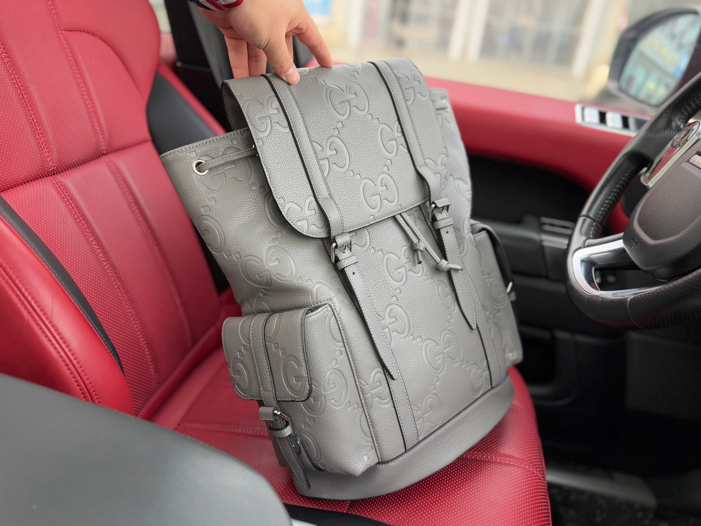 Gucci GG Supreme Large Backpack