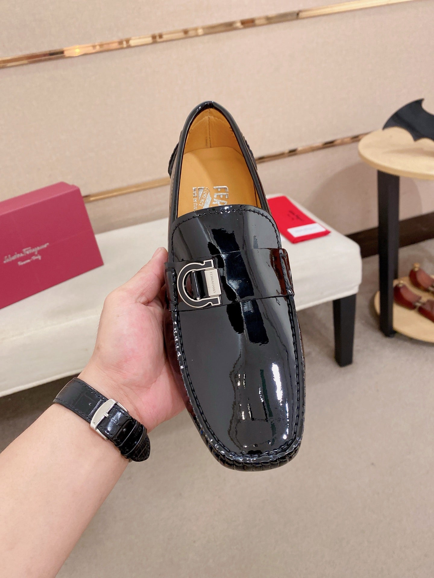 Ferragamo Men's Driving Shoes