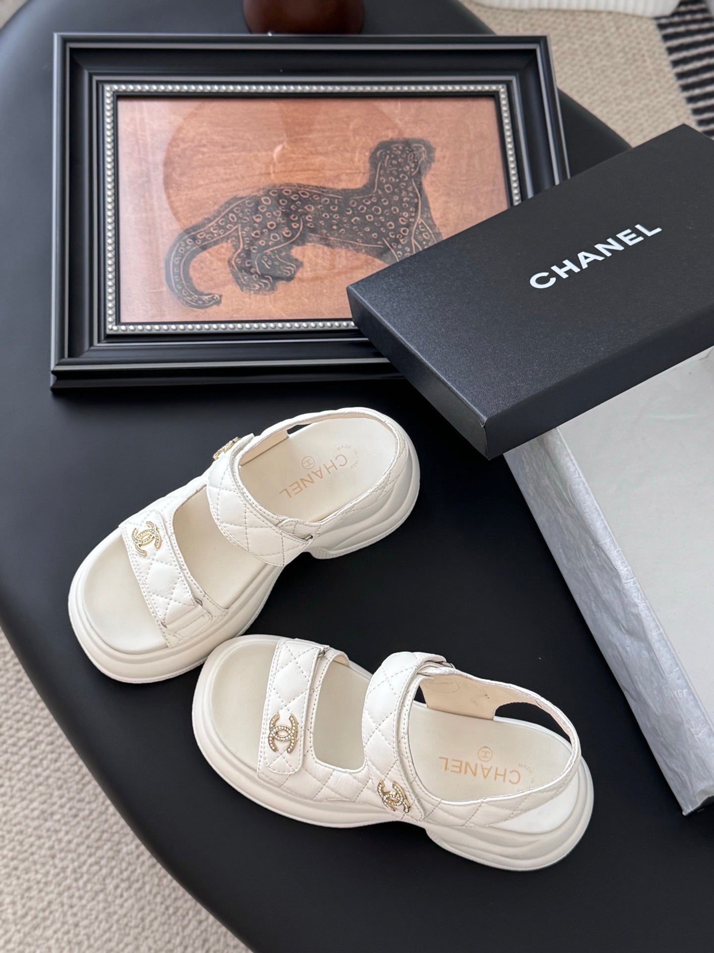 Chanel Velcro Flat Sandals – 25SS