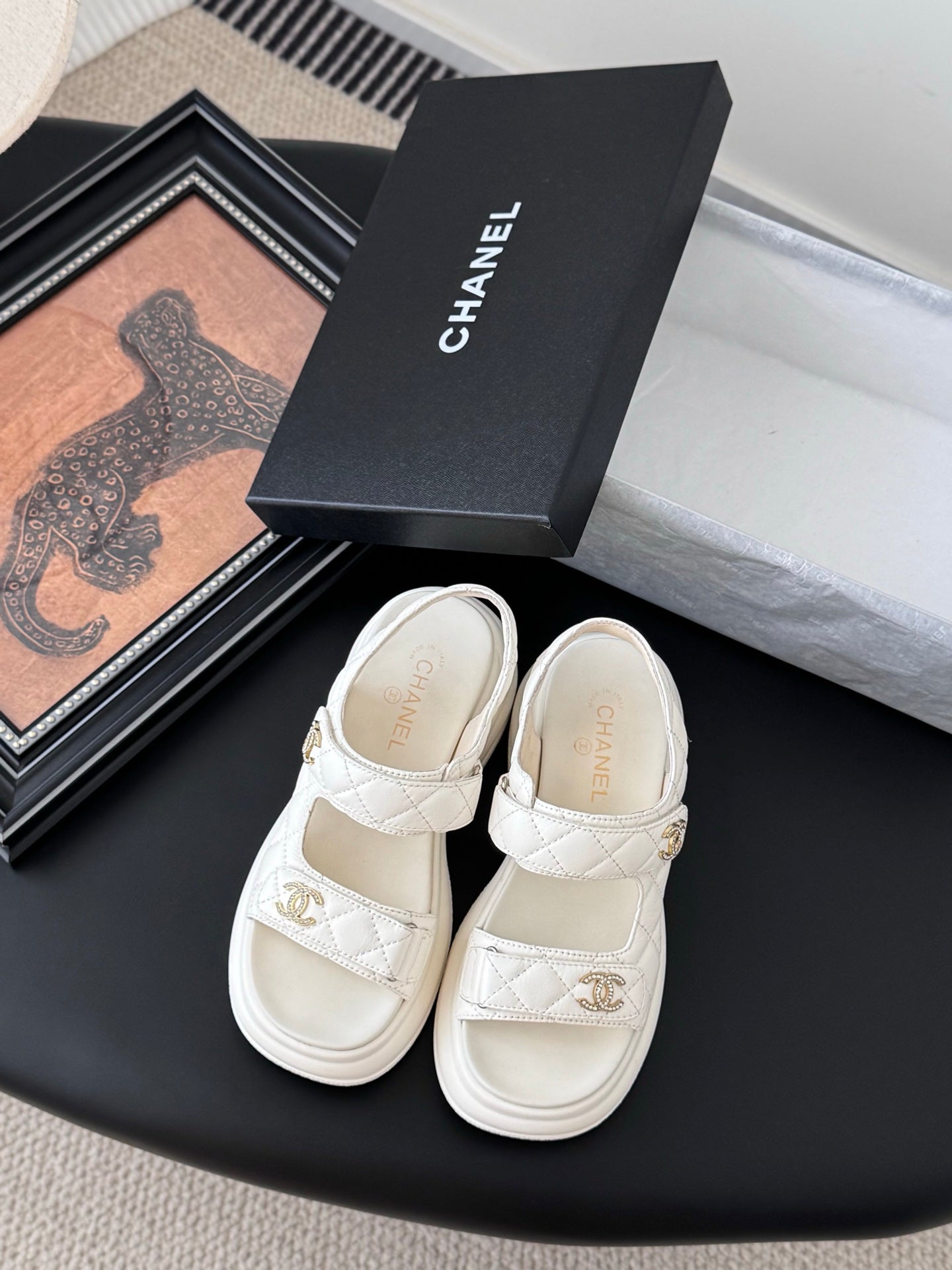Chanel Velcro Flat Sandals – 25SS
