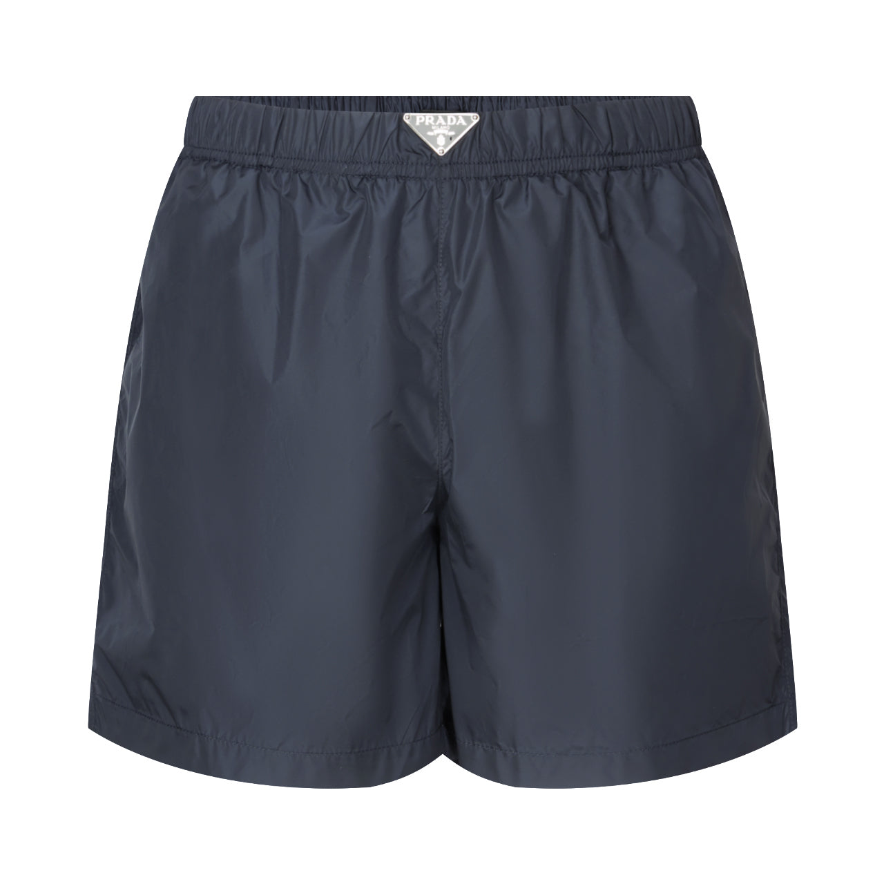 Prada Re-Nylon Logo Beach Shorts
