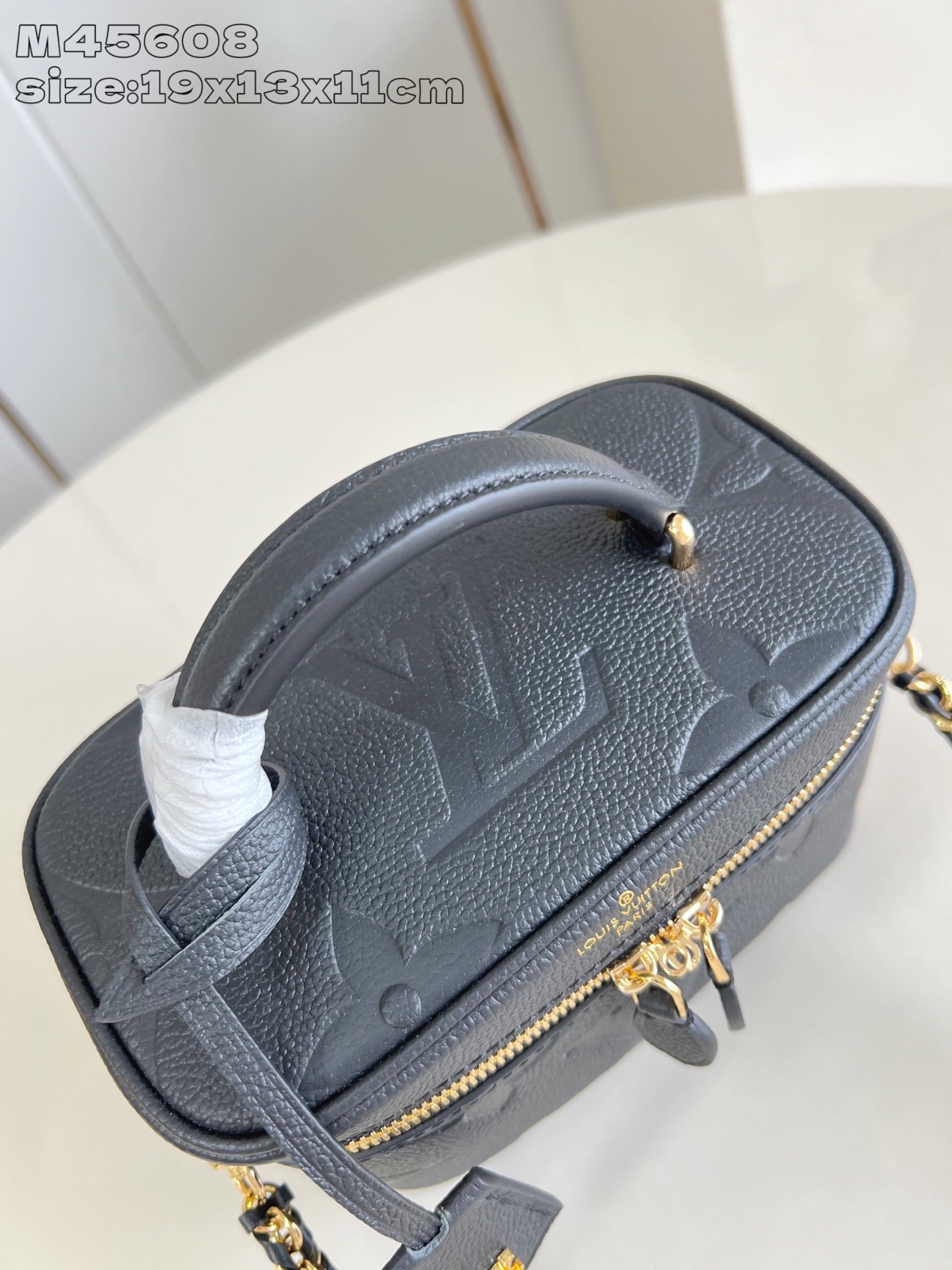 Louis Vuitton Vanity Small Handbag – Giant Monogram Embossed