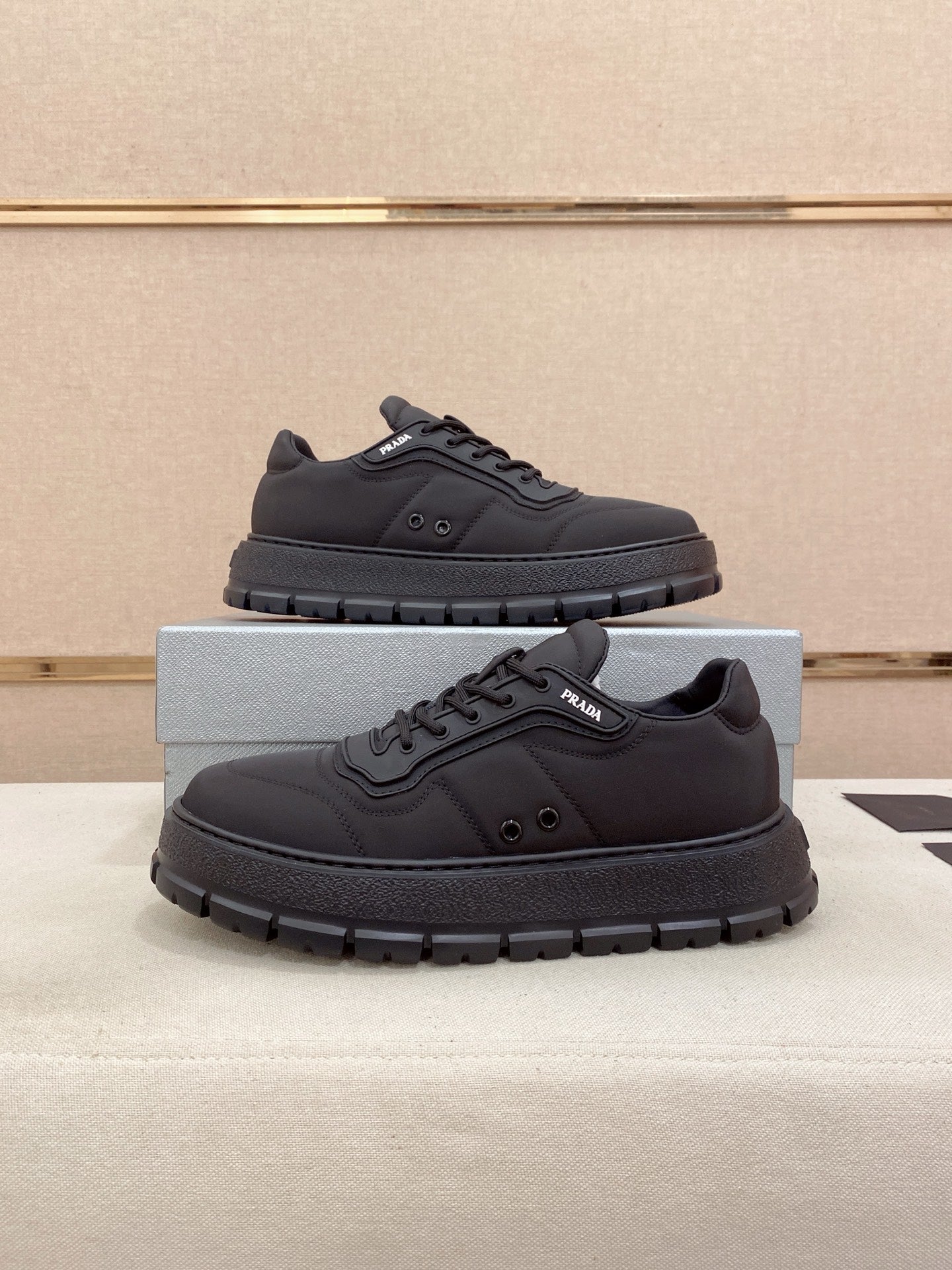 Prada Men's Waterproof Air Cushion Sneakers
