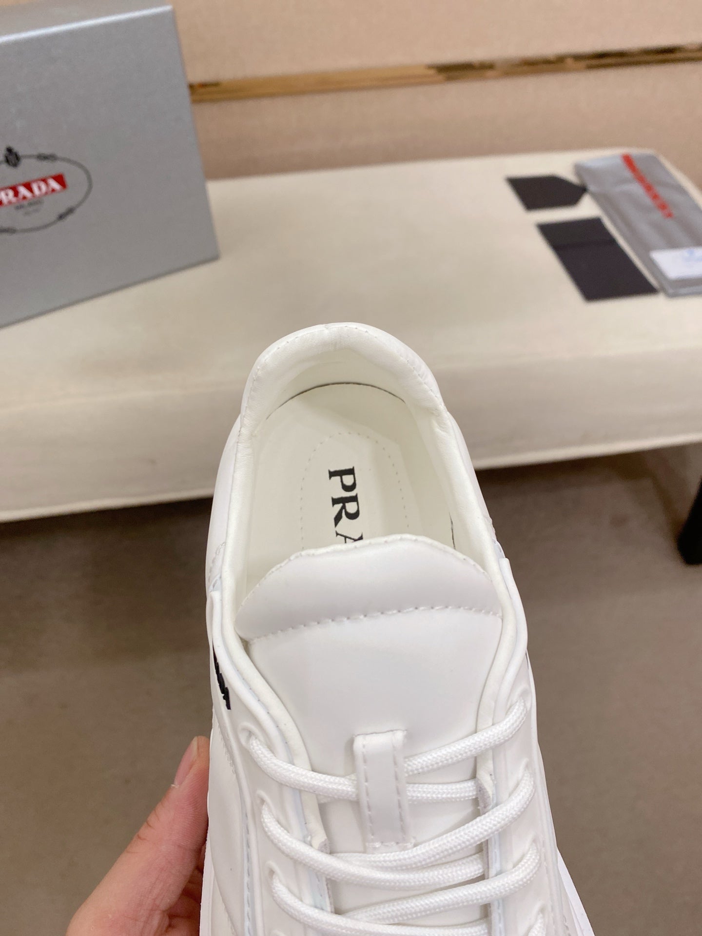Prada Men's Waterproof Air Cushion Sneakers