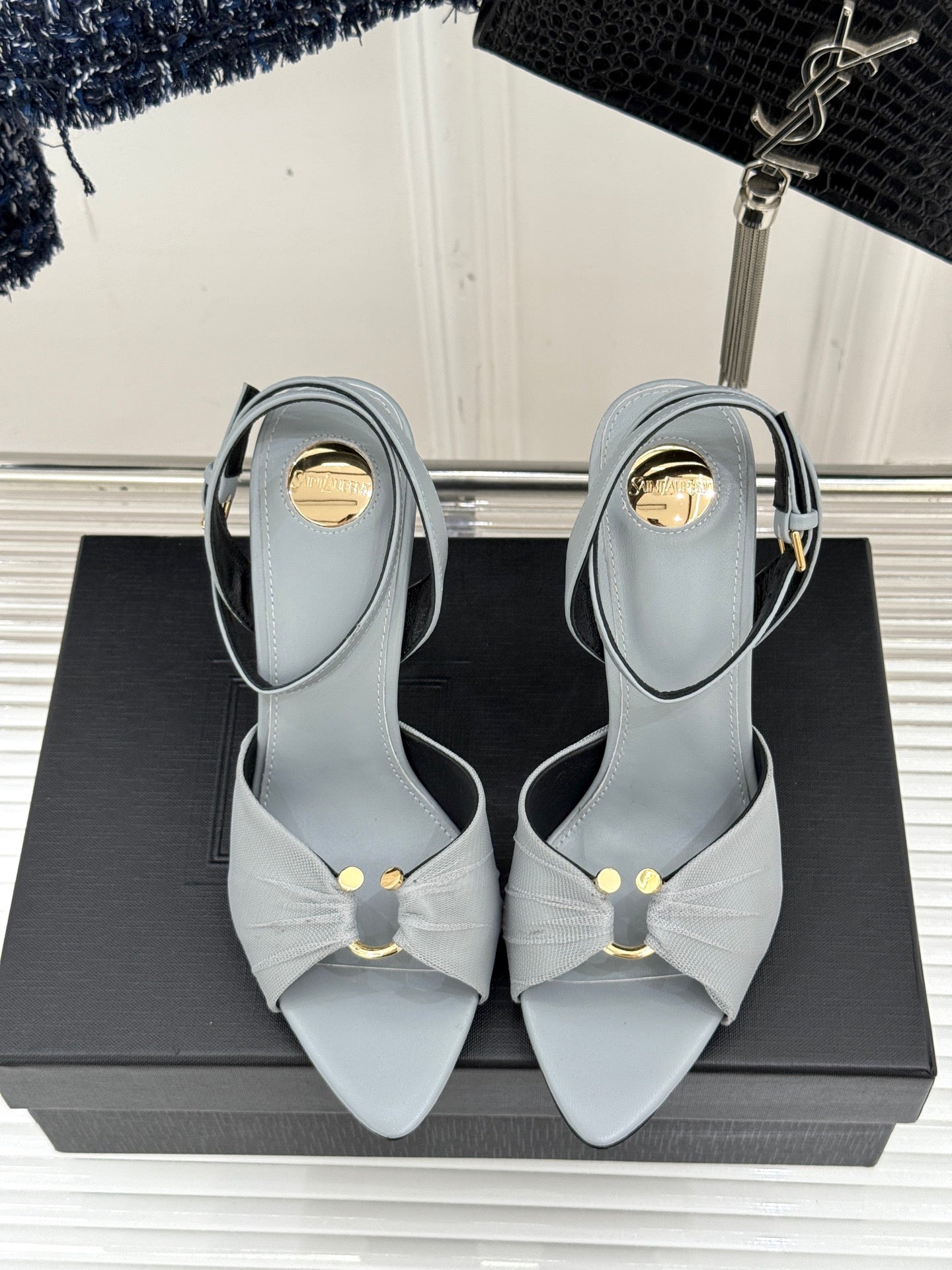 Saint Laurent High-Heel Sandals – 25SS
