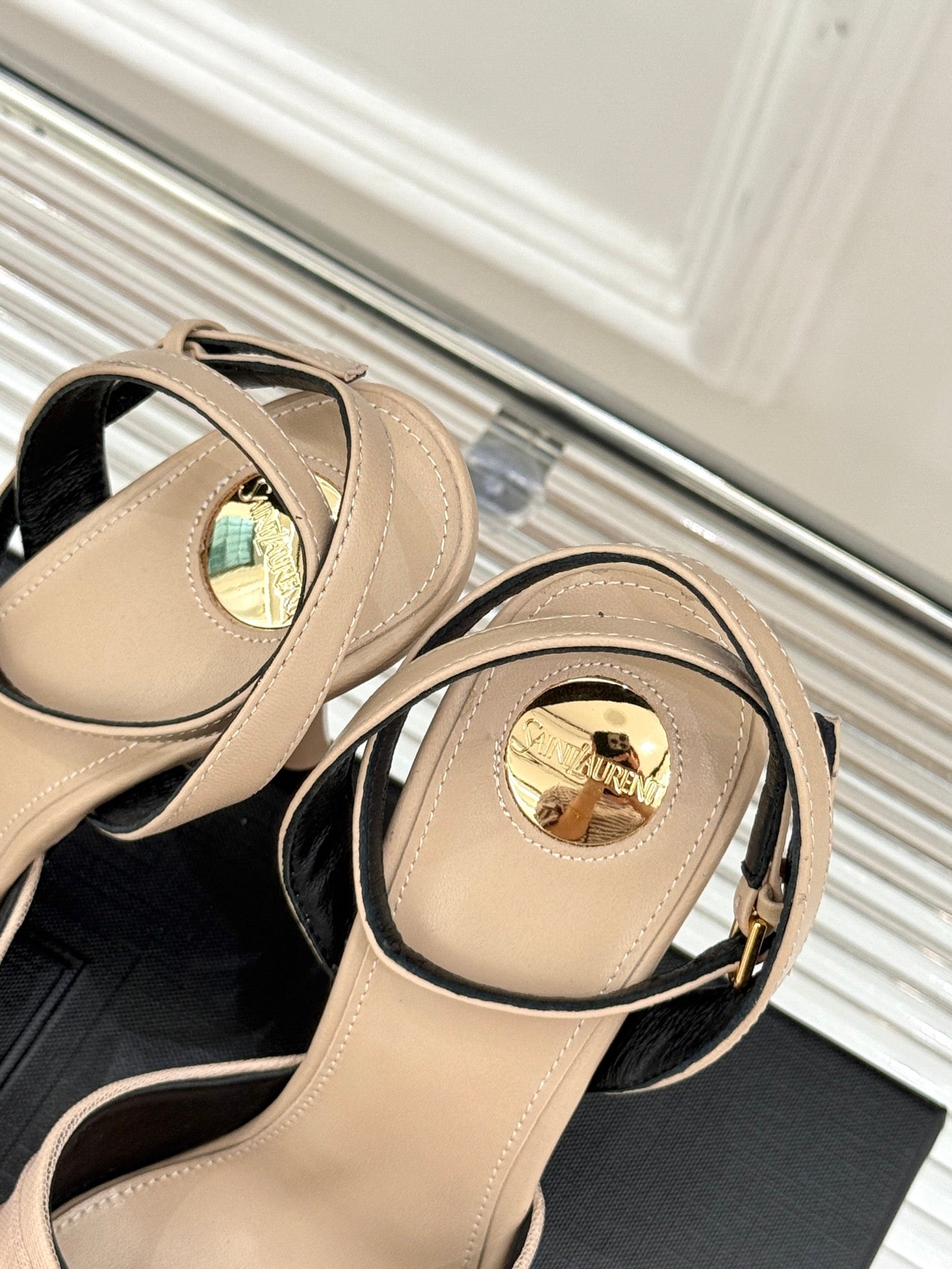 Saint Laurent High-Heel Sandals – 25SS