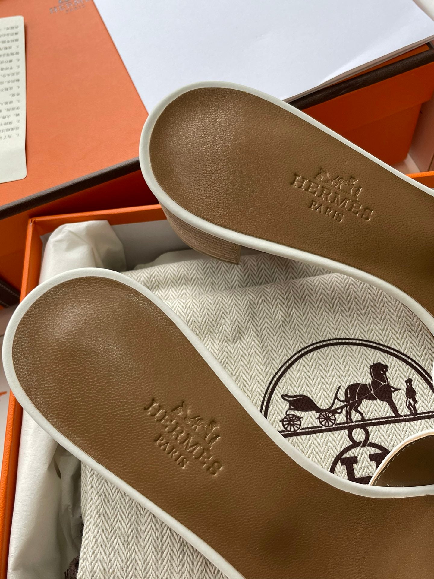 Hermès Classic H Slippers