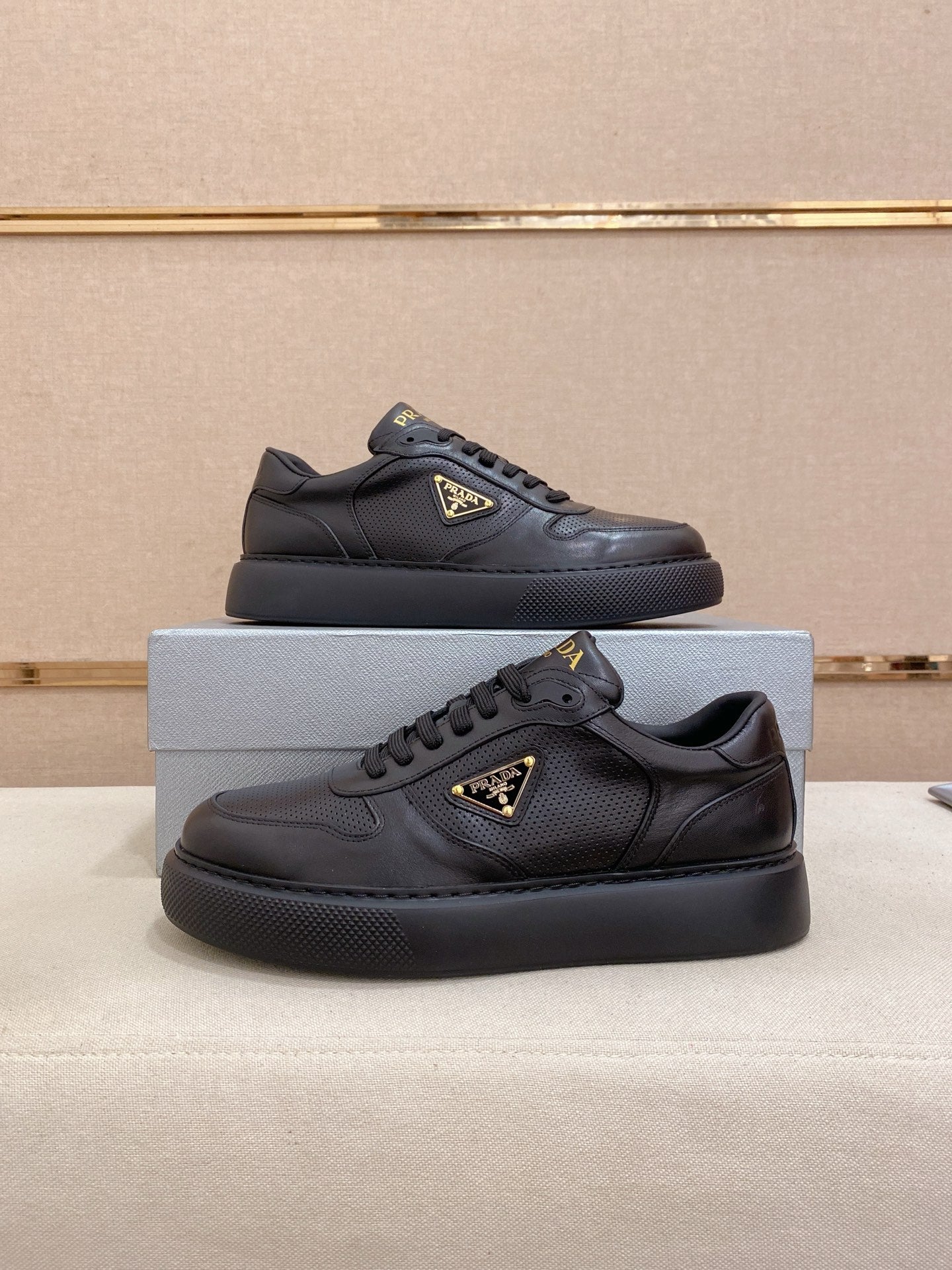 Prada Men's Breathable Sneakers