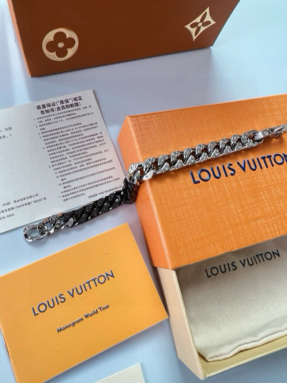 Louis Vuitton Chain Links Monogram Bracelet