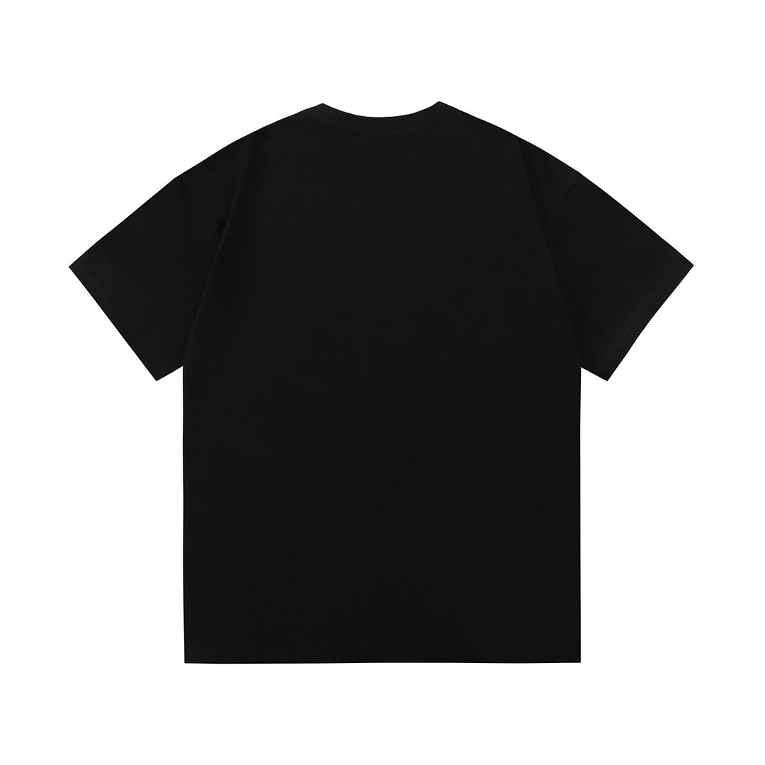 Fendi Embroidered Double F Logo Inkjet T-Shirt – 2025SS