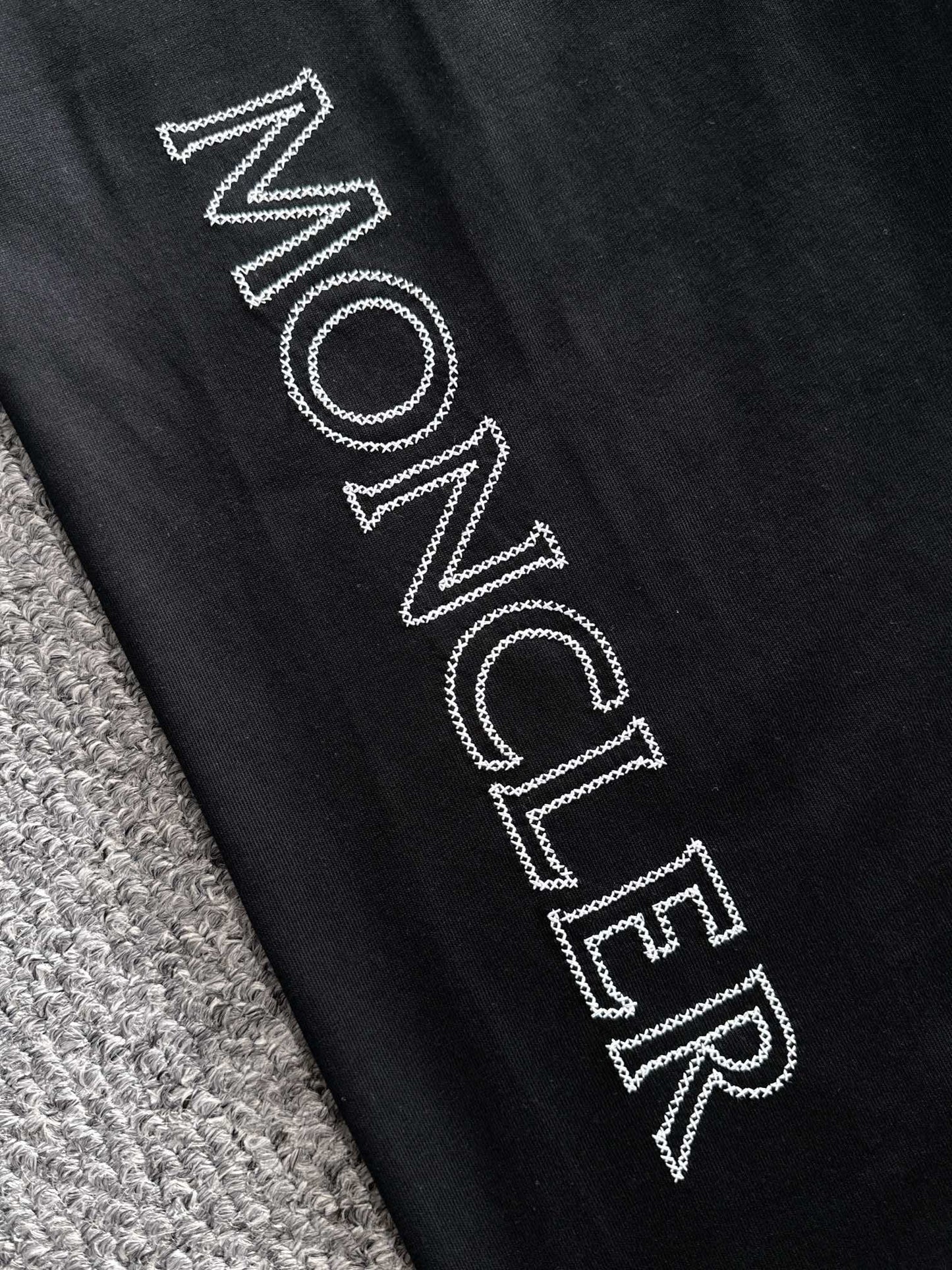 Moncler Woven Pocket Embroidery Logo T-Shirt – 2025SS