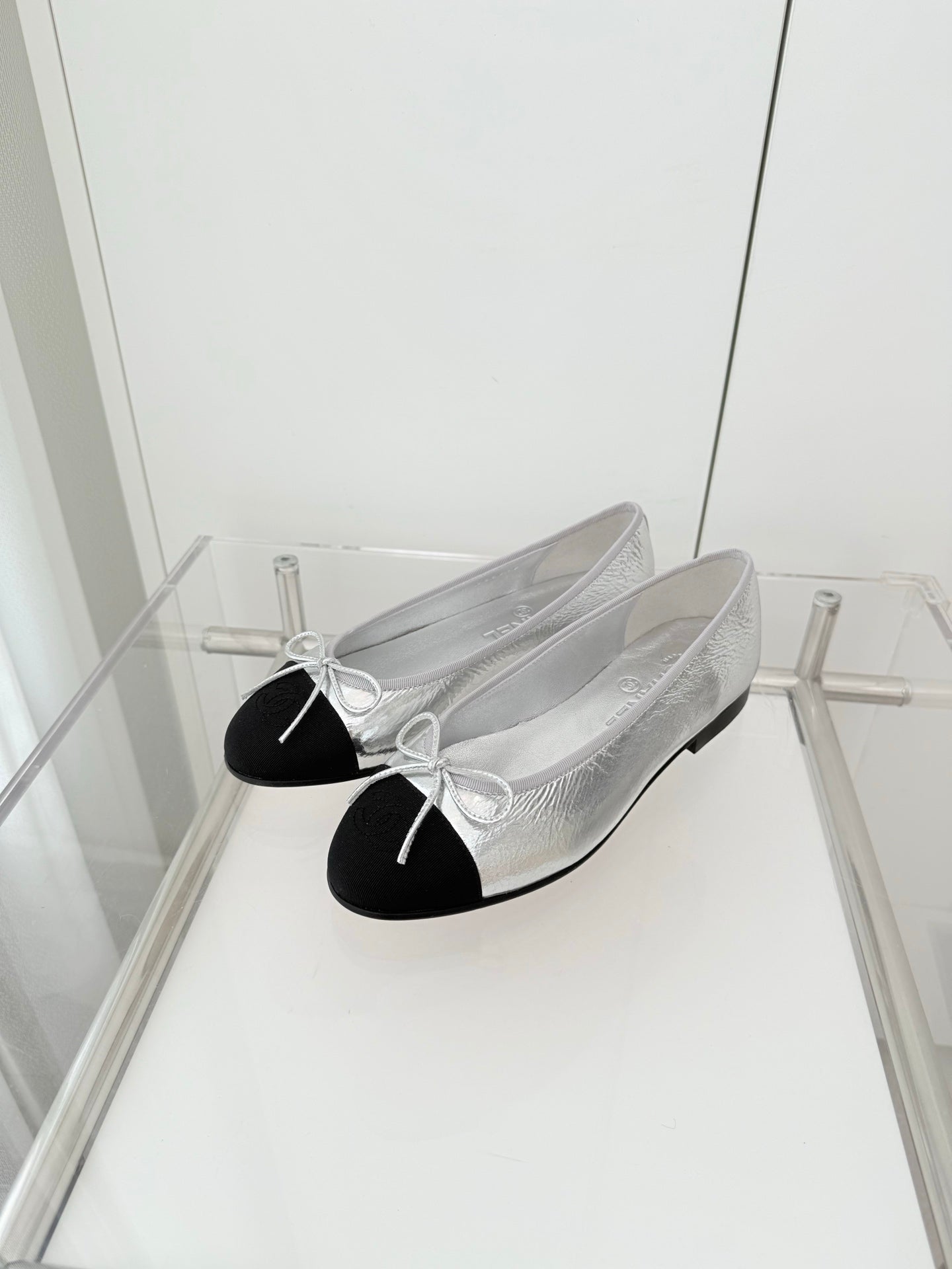 Chanel Classic Metallic Ballerina Flats