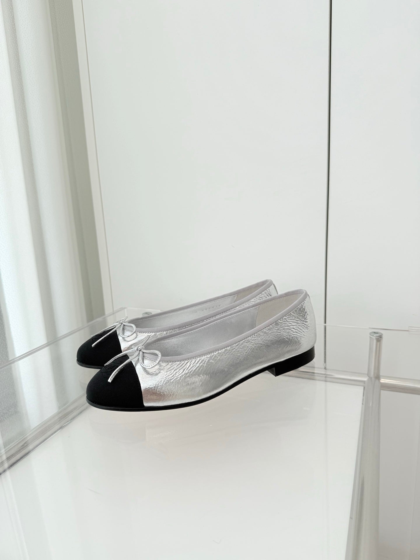 Chanel Classic Metallic Ballerina Flats