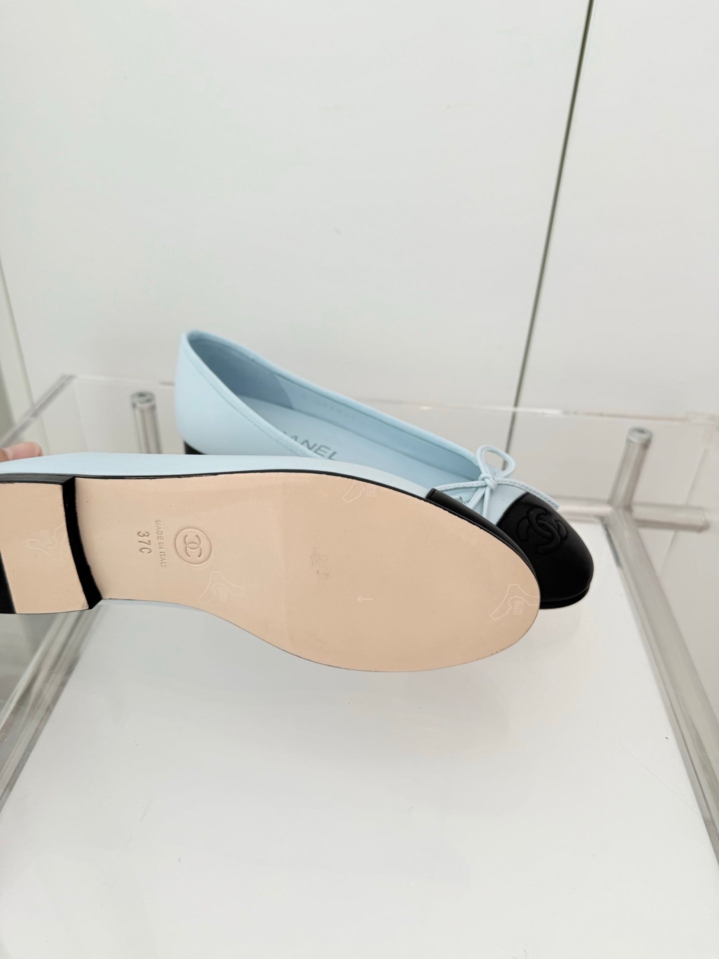 Chanel Classic Metallic Ballerina Flats