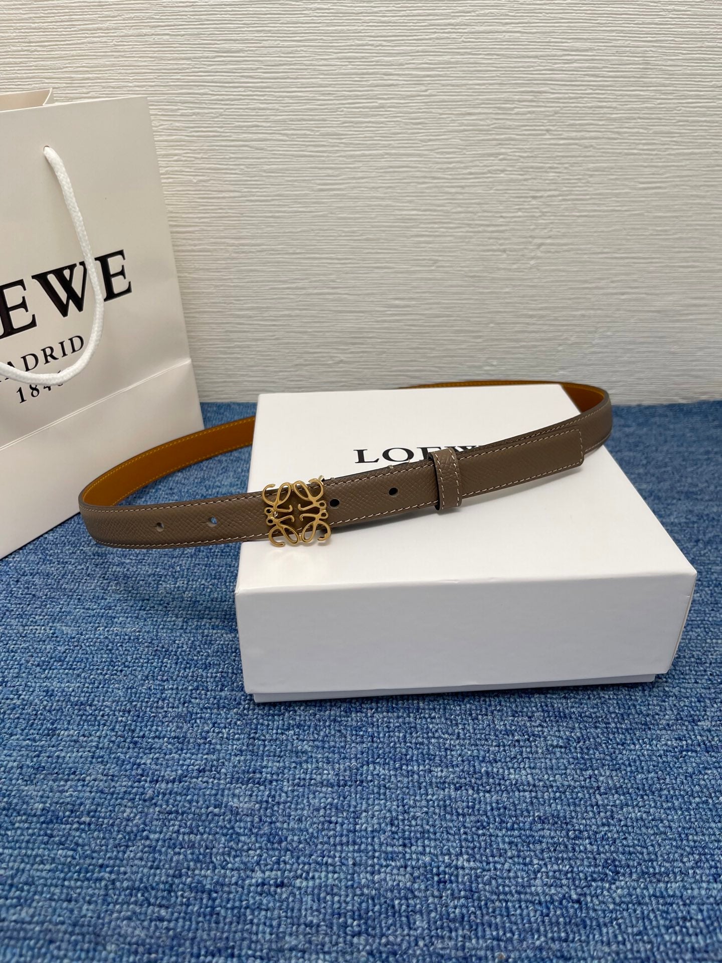 Loewe Calfskin Leather Belt