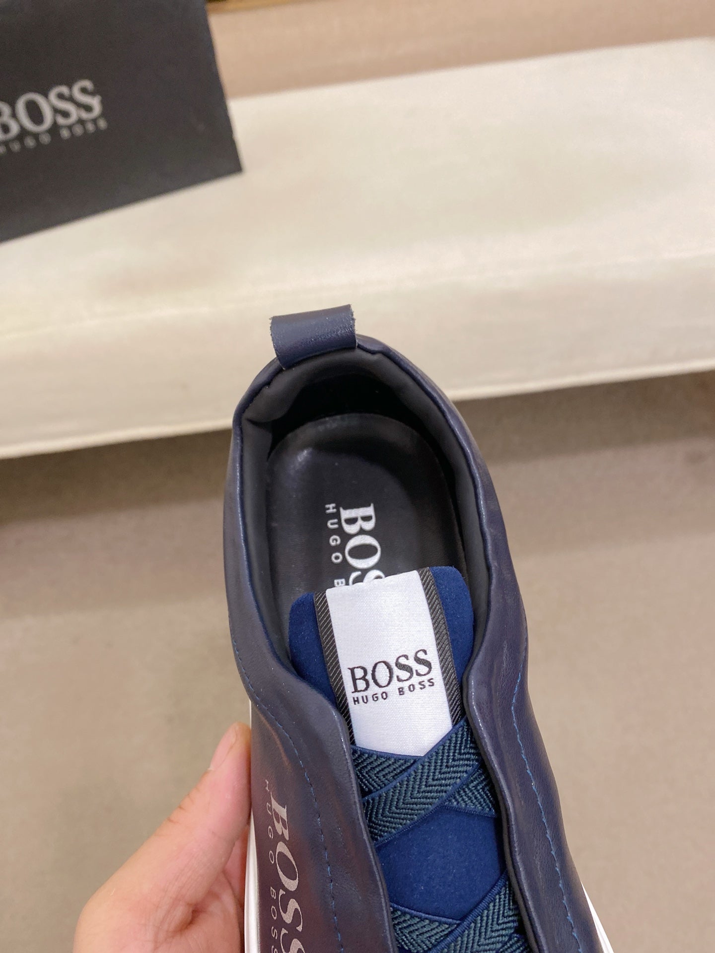 Boss Casual Leather Loafers
