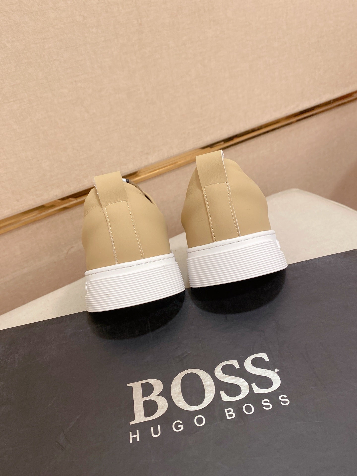 Boss Casual Leather Loafers