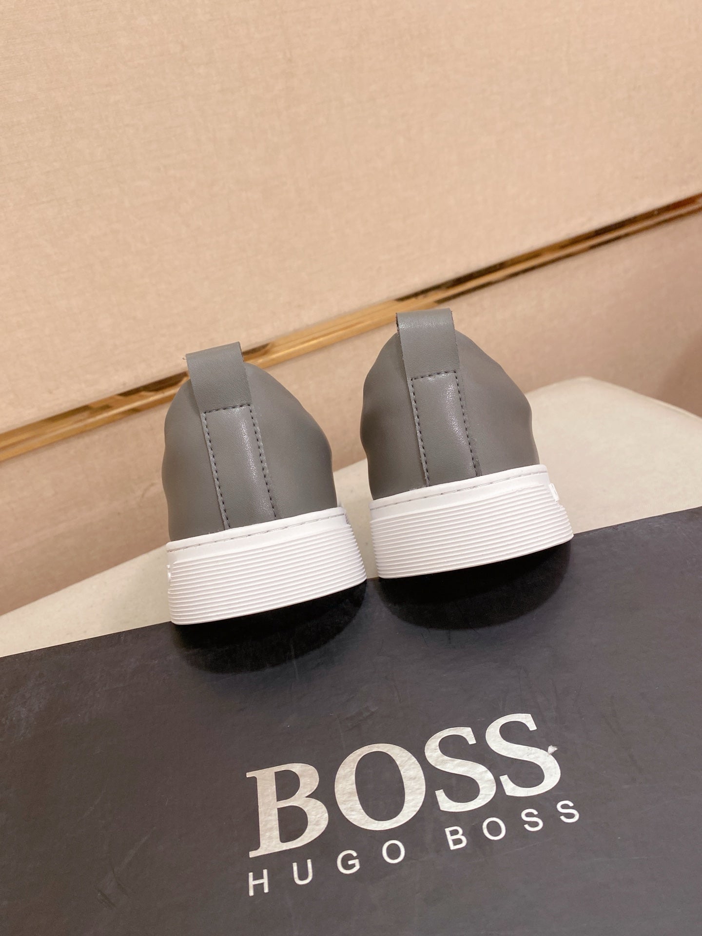Boss Casual Leather Loafers