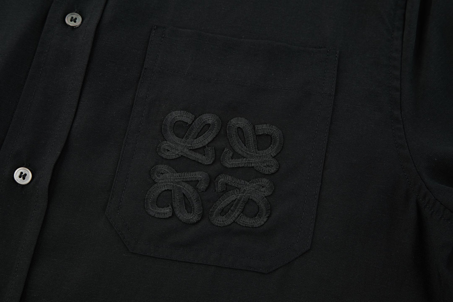 Loewe Embroidered Silk Shirt