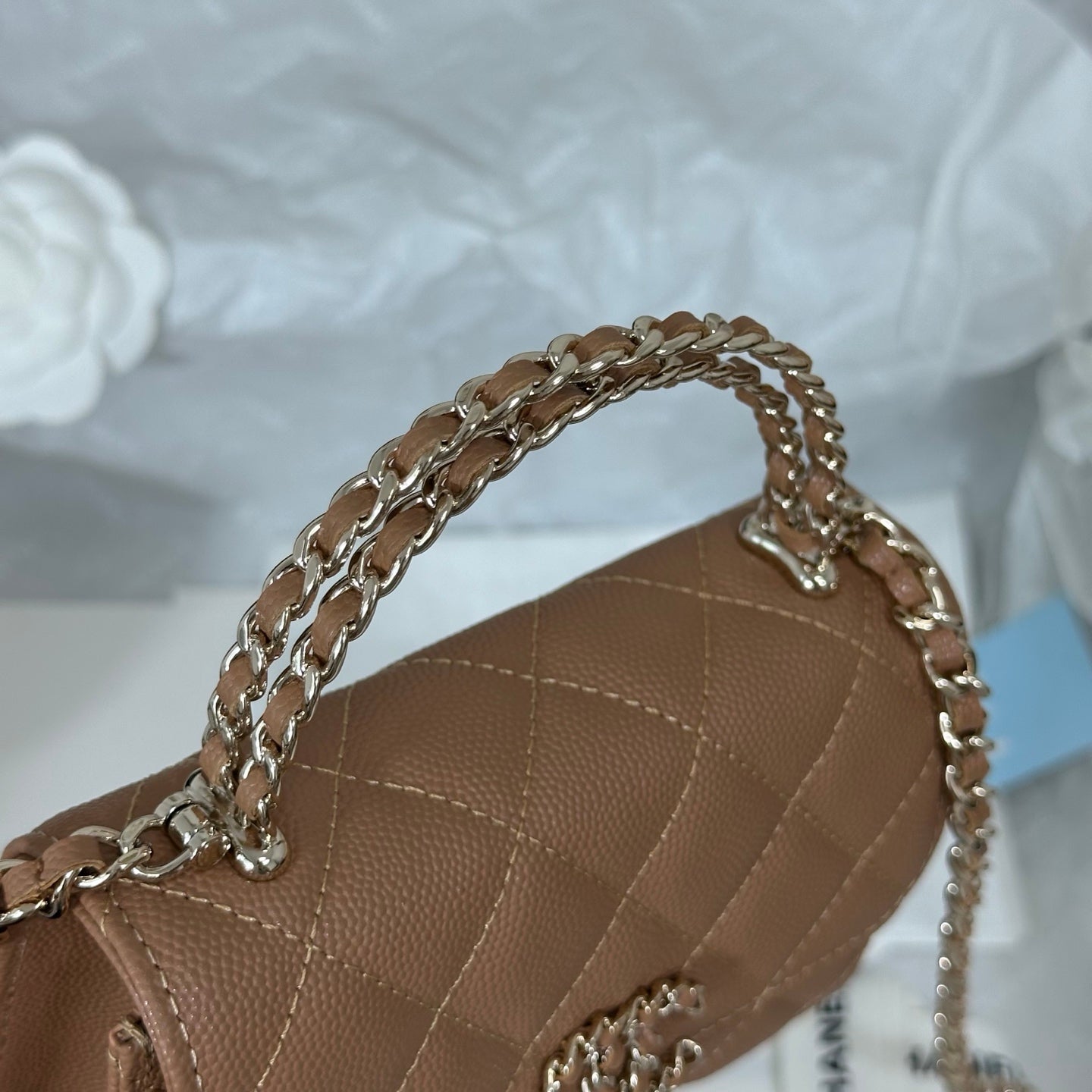 Chanel 96148 Cross Chain Handle Mini Kelly