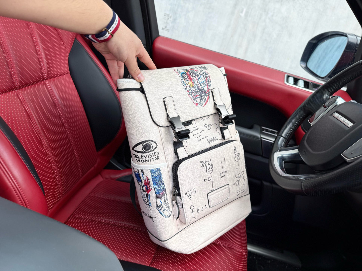 Coach x Basquiat Track 27 Backpack