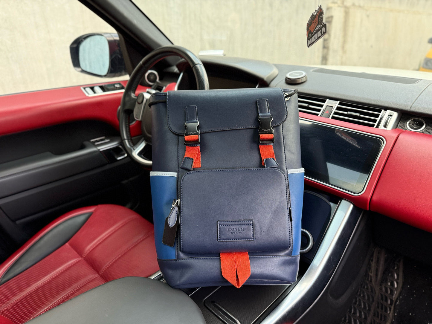 Coach Track 27 Color-block Leather Backpack – New Collection