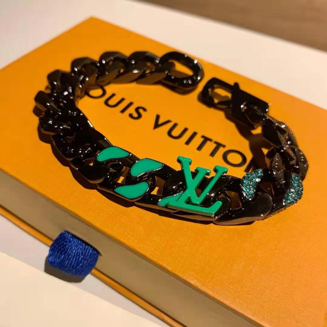 Louis Vuitton Chain Links Patches Bracelet – 2020 Spring/Summer Collection