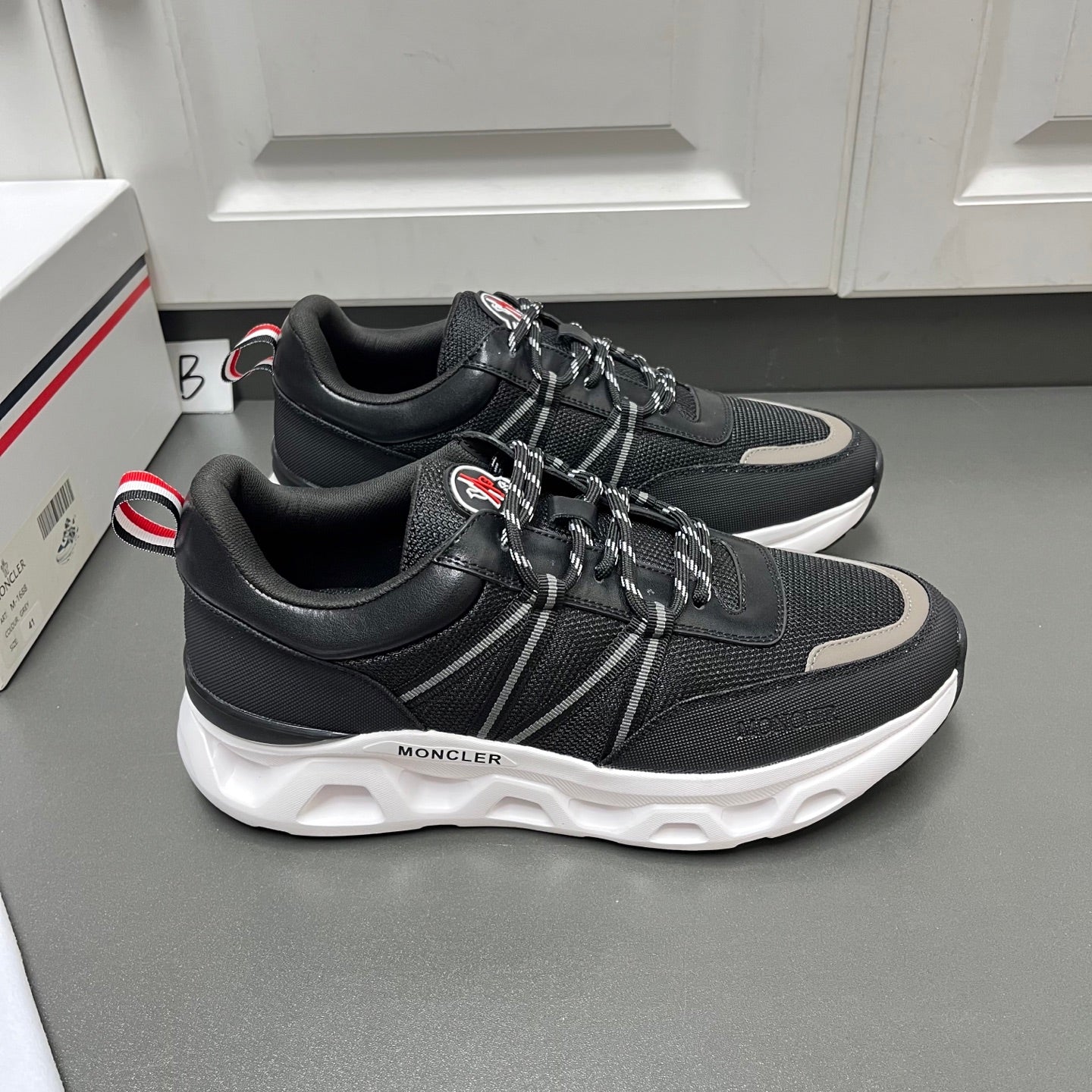 Moncler Men's Casual Sports Sneakers