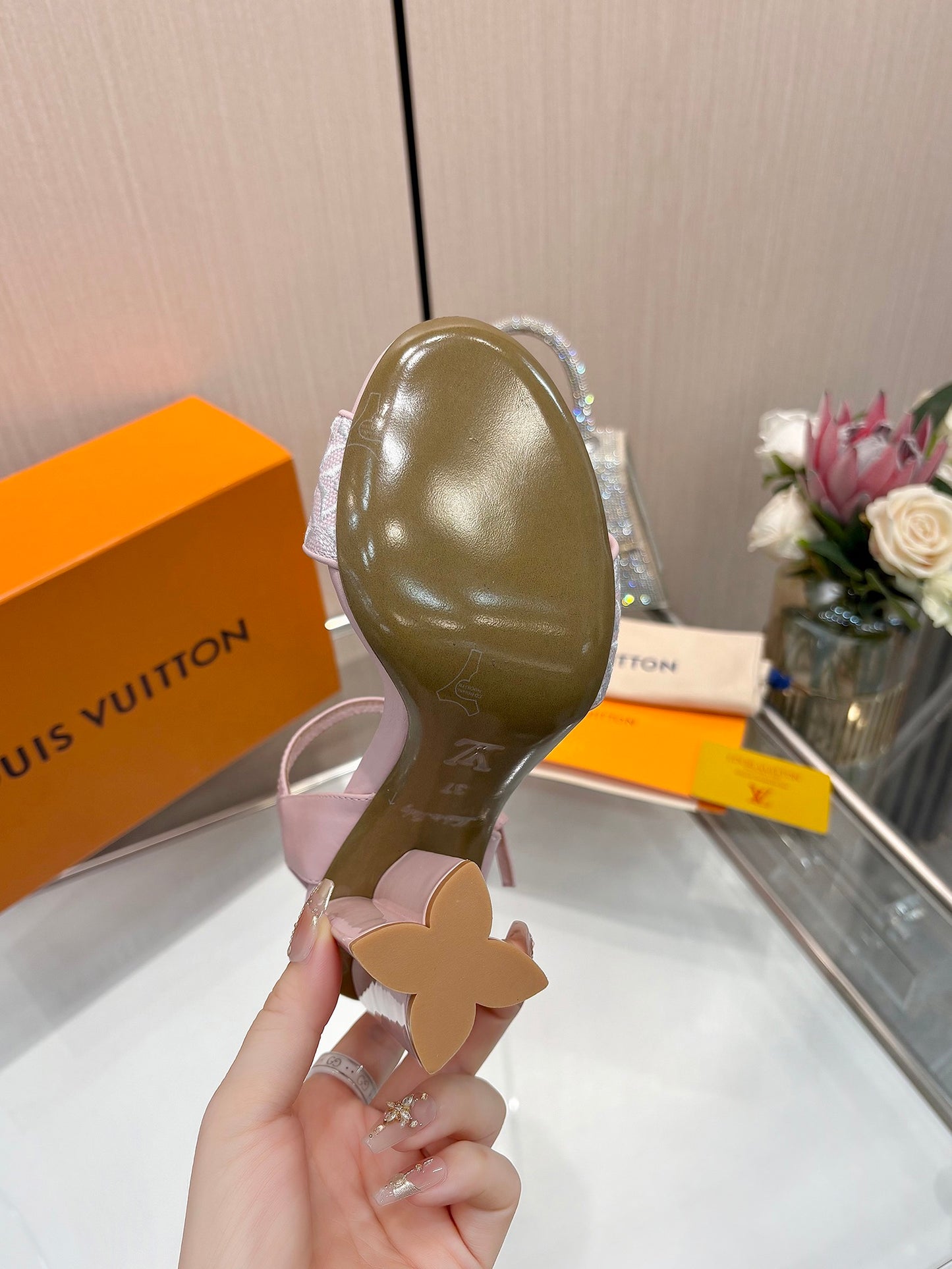 Louis Vuitton Runway Heeled Sandals – Spring/Summer Collection – 25SS