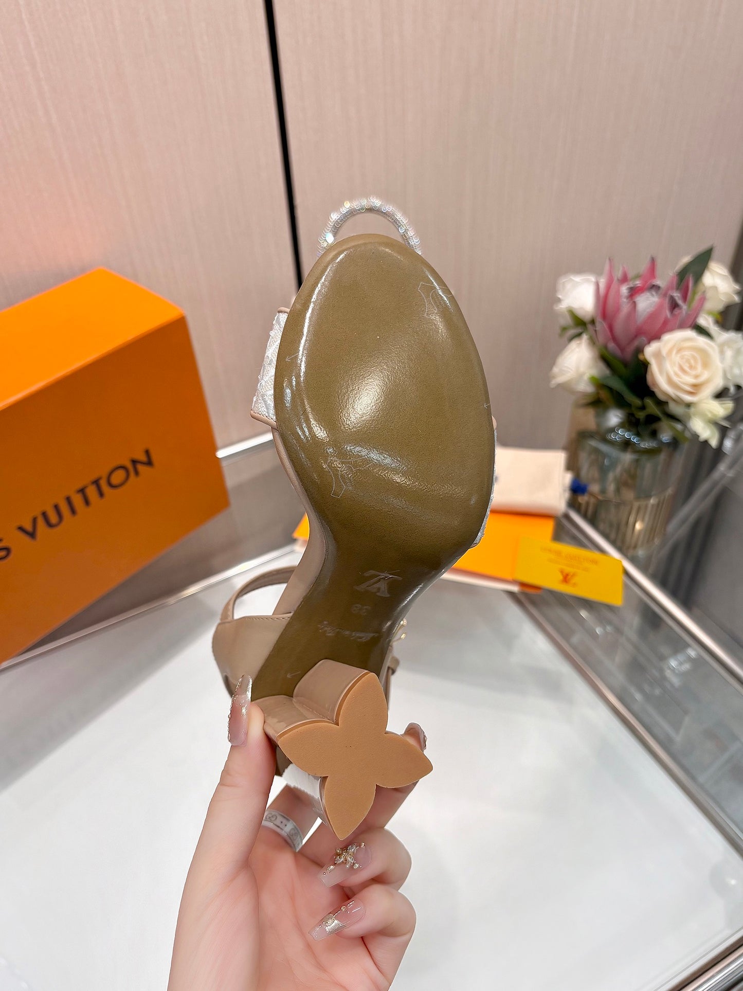 Louis Vuitton Runway Heeled Sandals – Spring/Summer Collection – 25SS