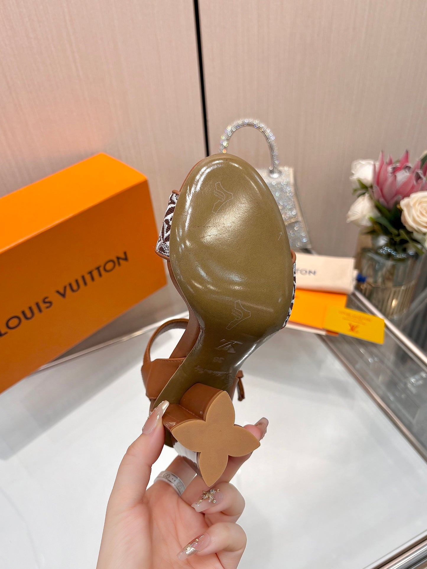 Louis Vuitton Runway Heeled Sandals – Spring/Summer Collection – 25SS