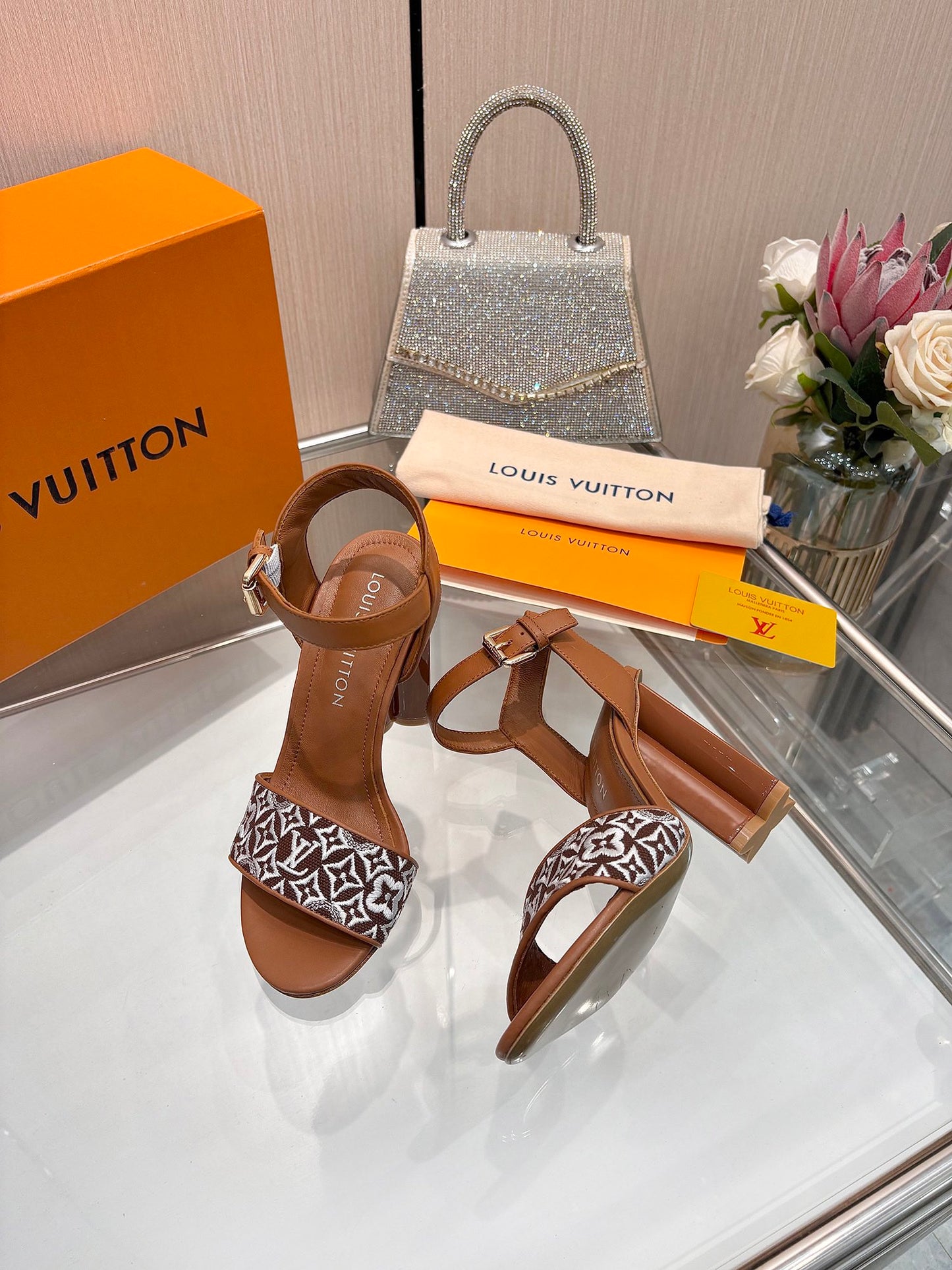 Louis Vuitton Runway Heeled Sandals – Spring/Summer Collection – 25SS