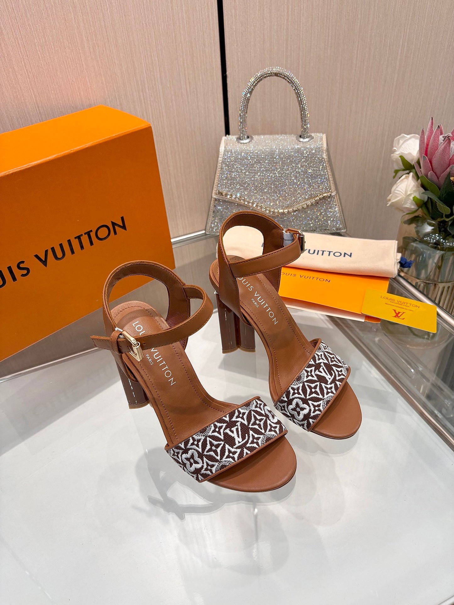 Louis Vuitton Runway Heeled Sandals – Spring/Summer Collection – 25SS