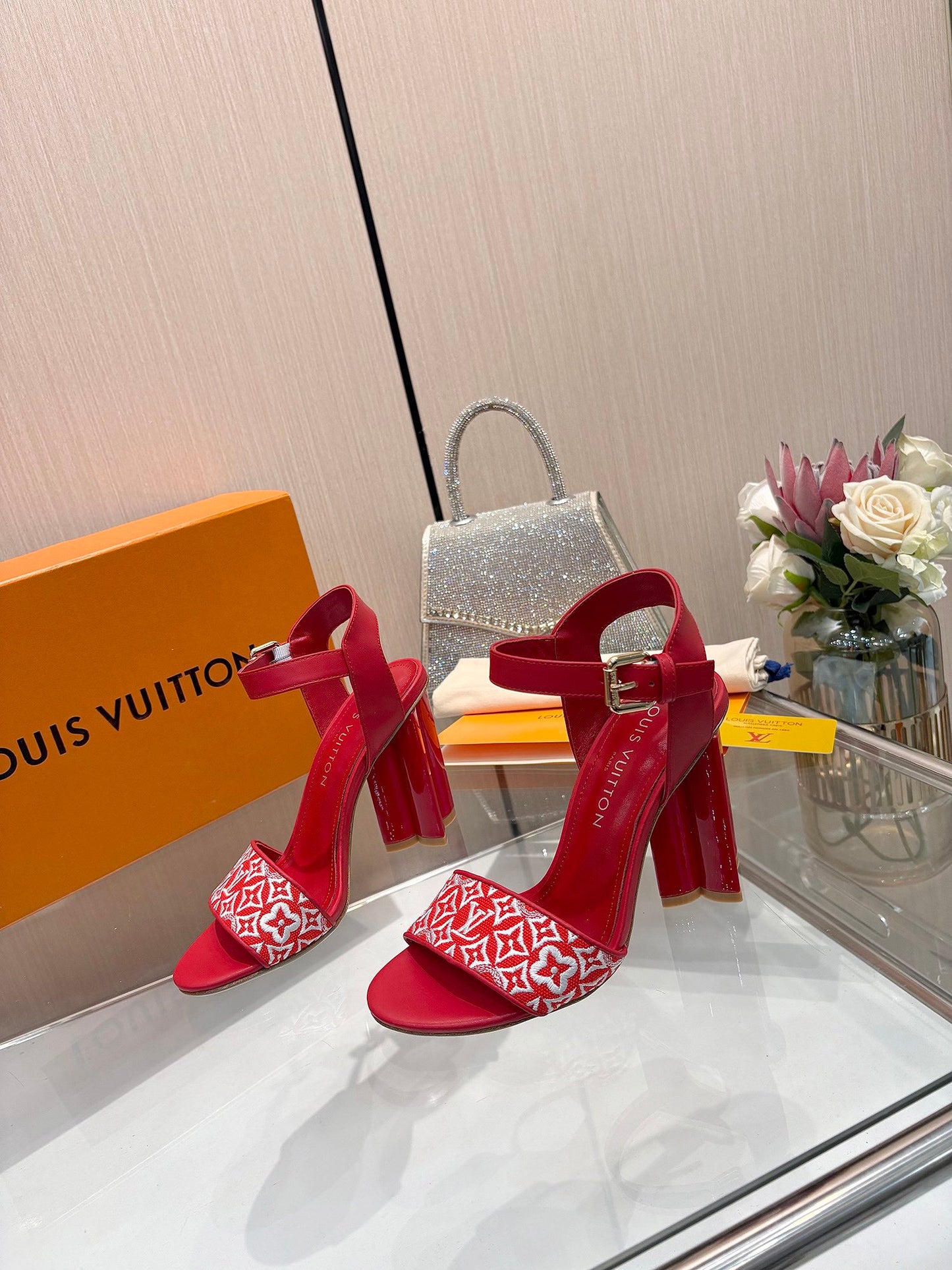 Louis Vuitton Runway Heeled Sandals – Spring/Summer Collection – 25SS