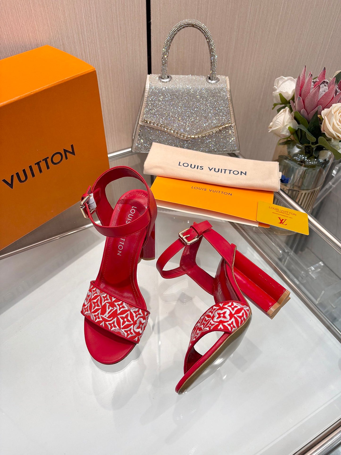 Louis Vuitton Runway Heeled Sandals – Spring/Summer Collection – 25SS