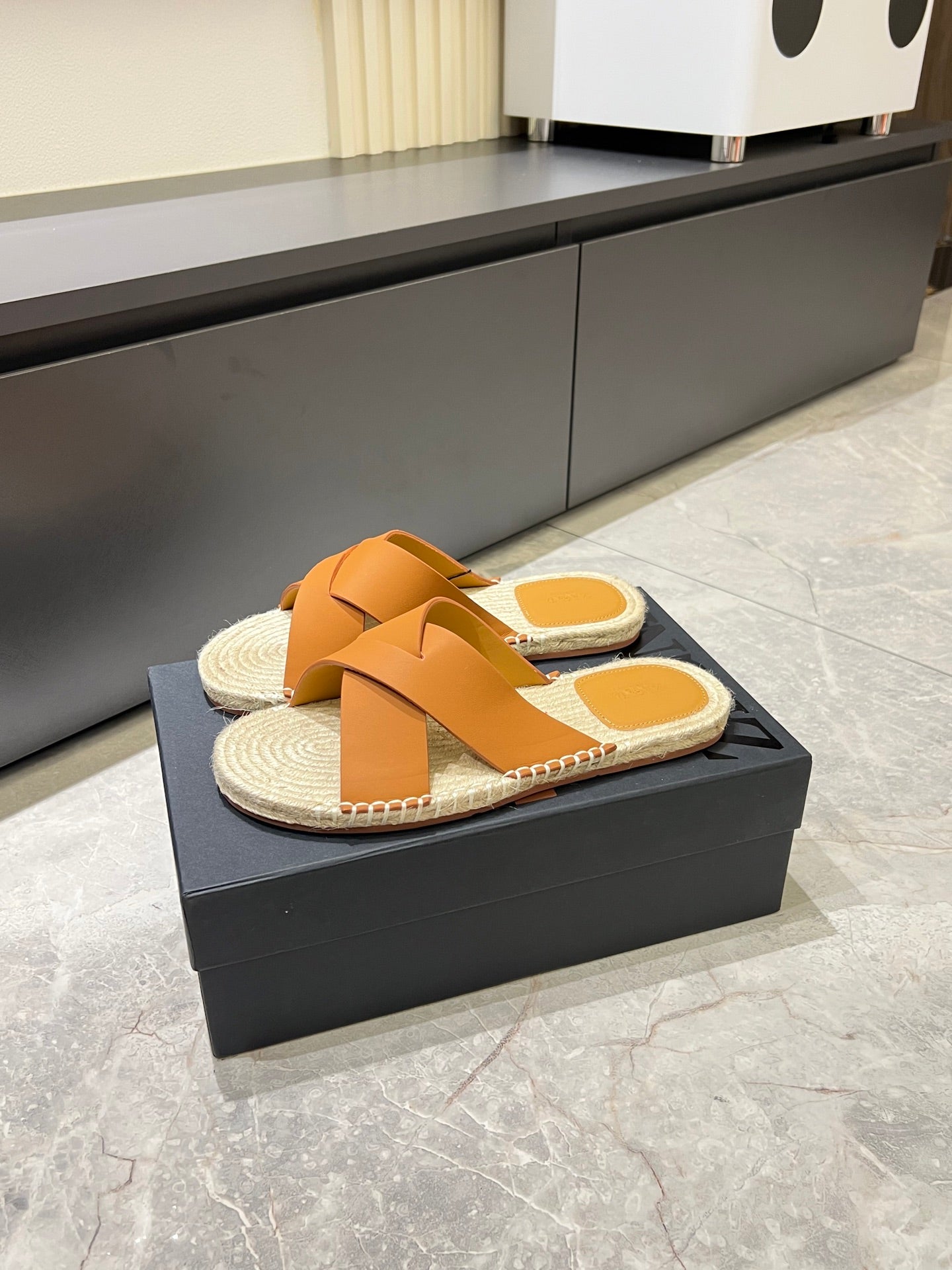 Zegna Classic Leather and Suede Slides