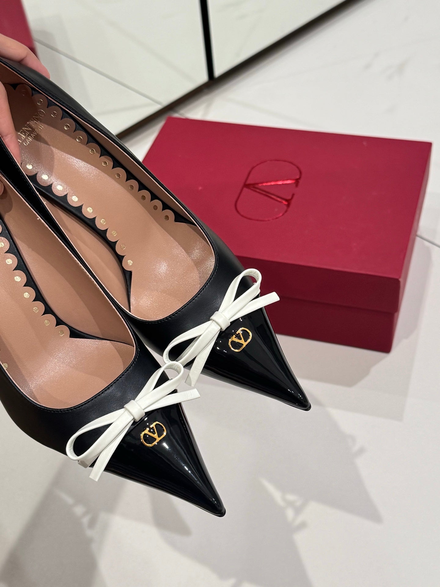 Valentino Bow-Detail High Heels