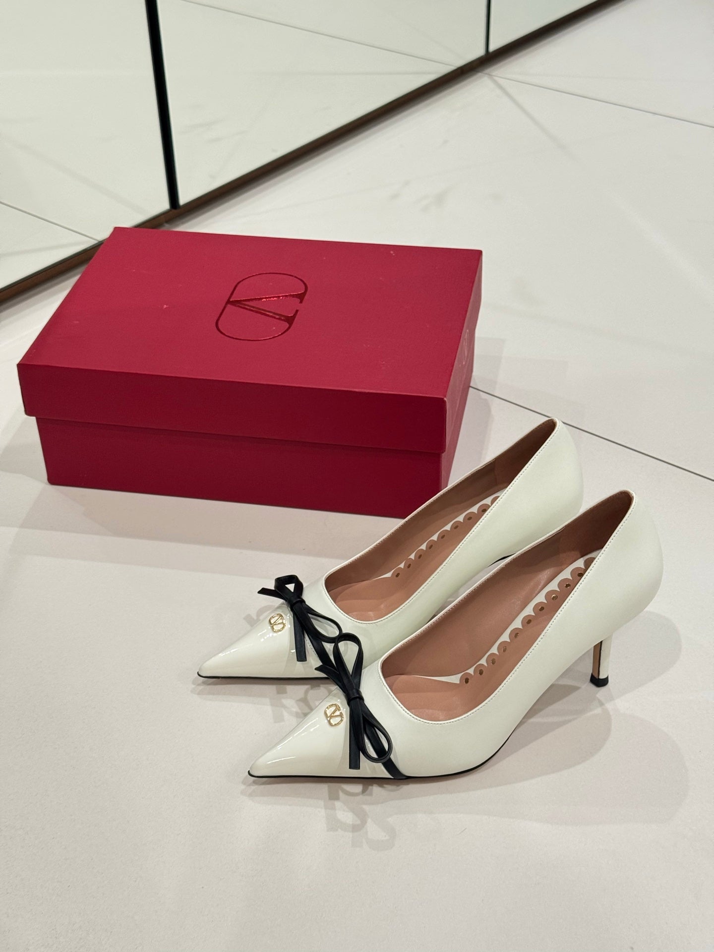 Valentino Bow-Detail High Heels