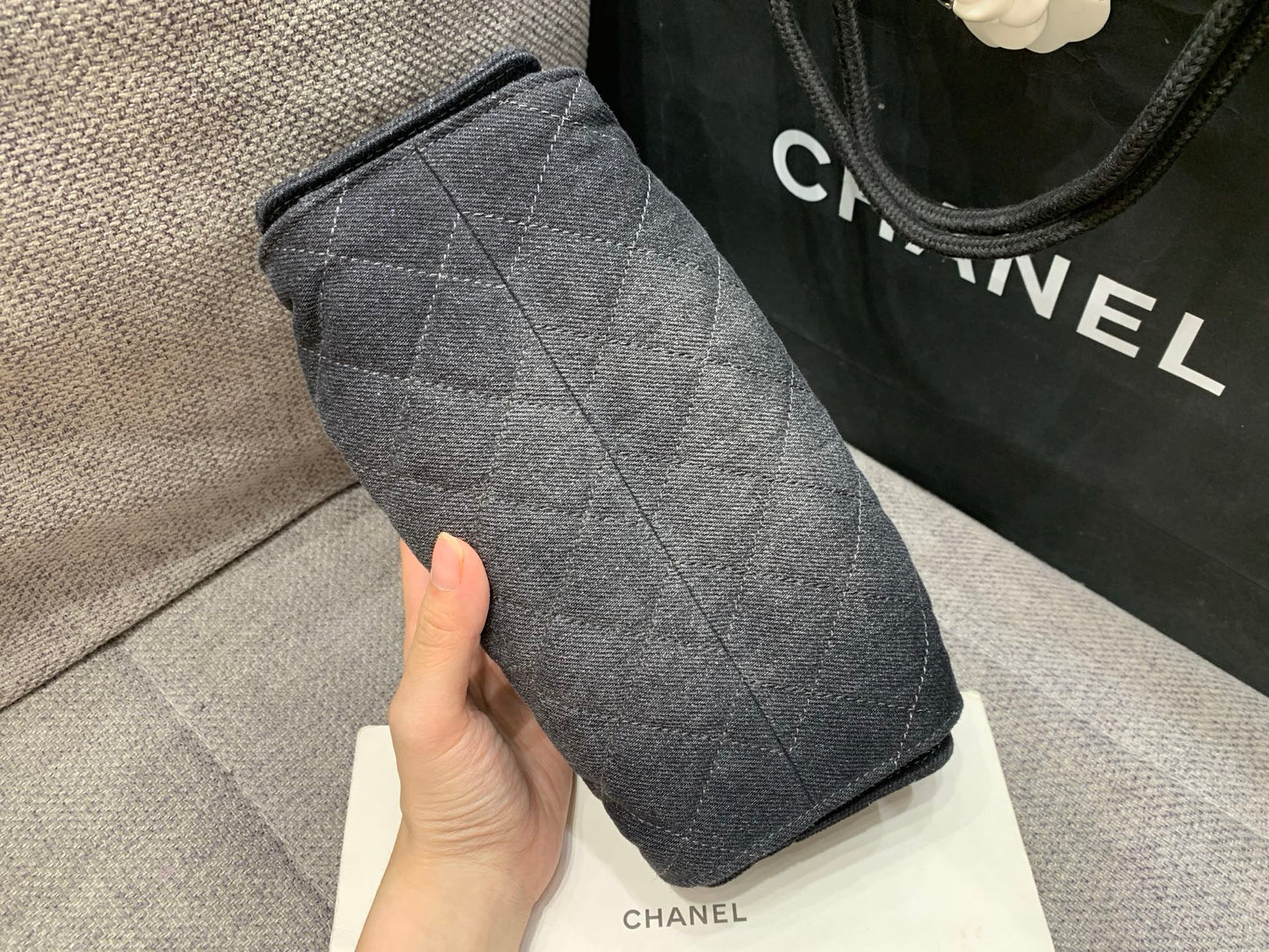 Chanel 25C Denim Hobo Bag – Mini Version – 25C