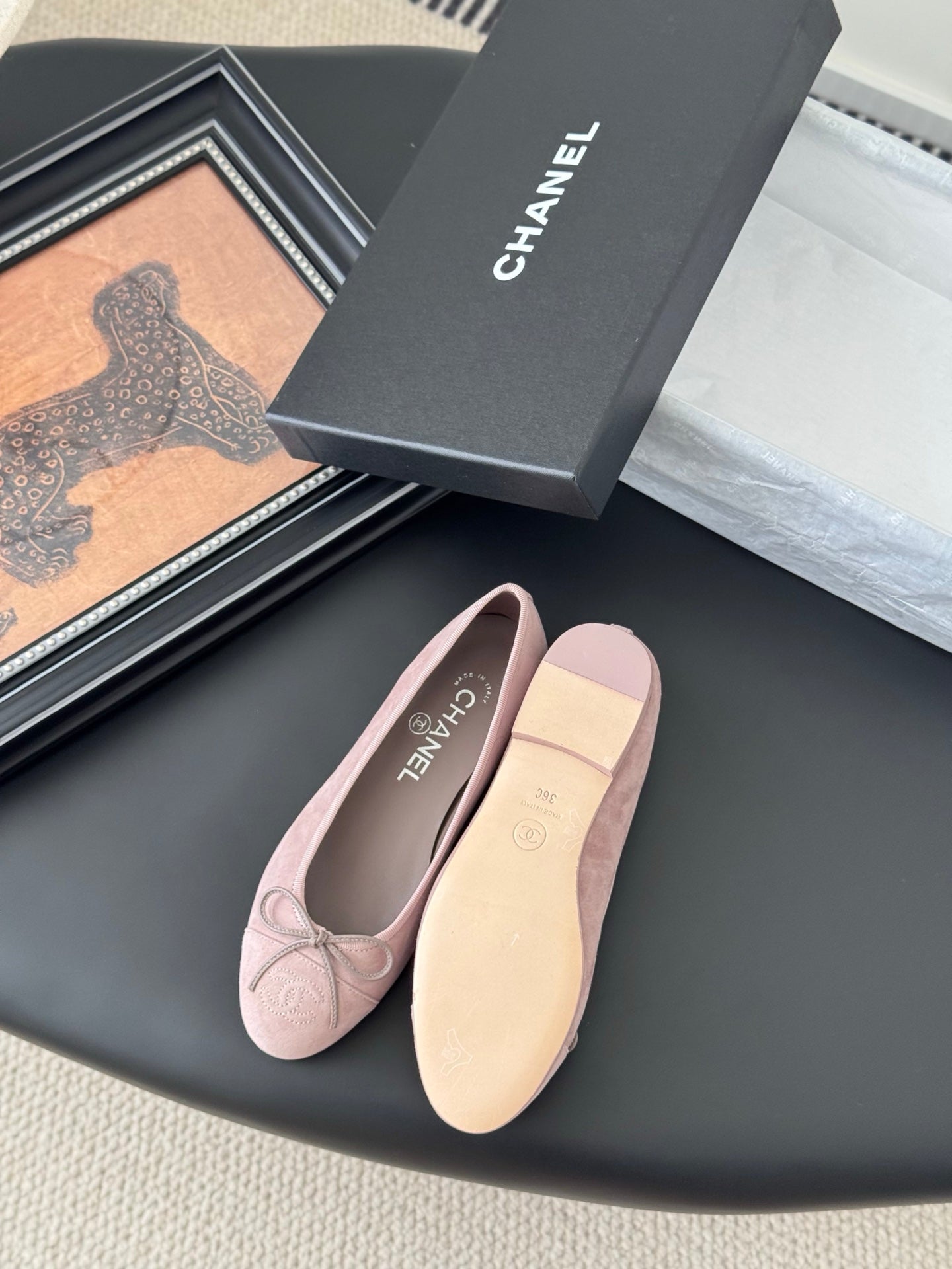 Chanel New Color Ballet Flats