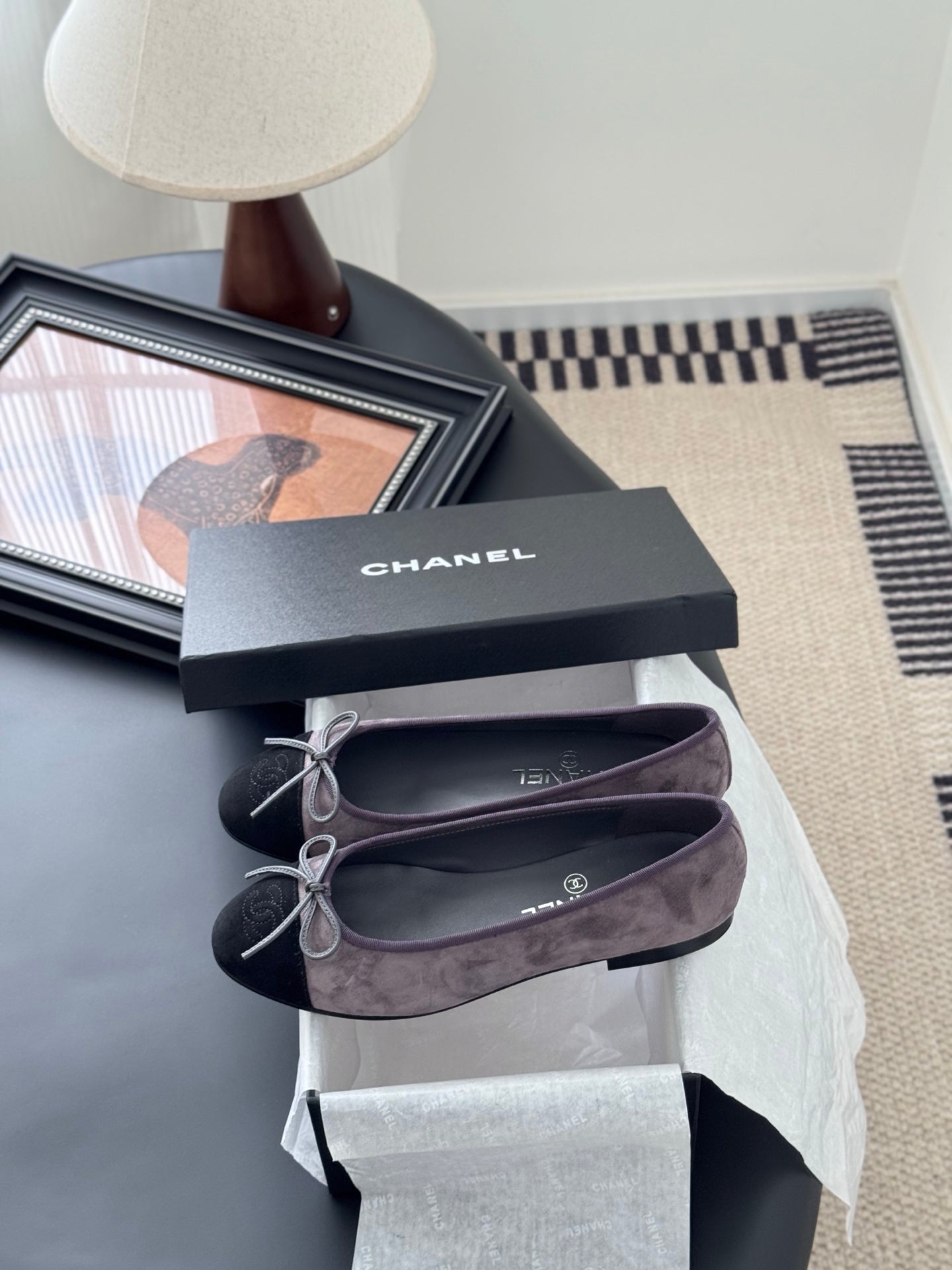 Chanel New Color Ballet Flats