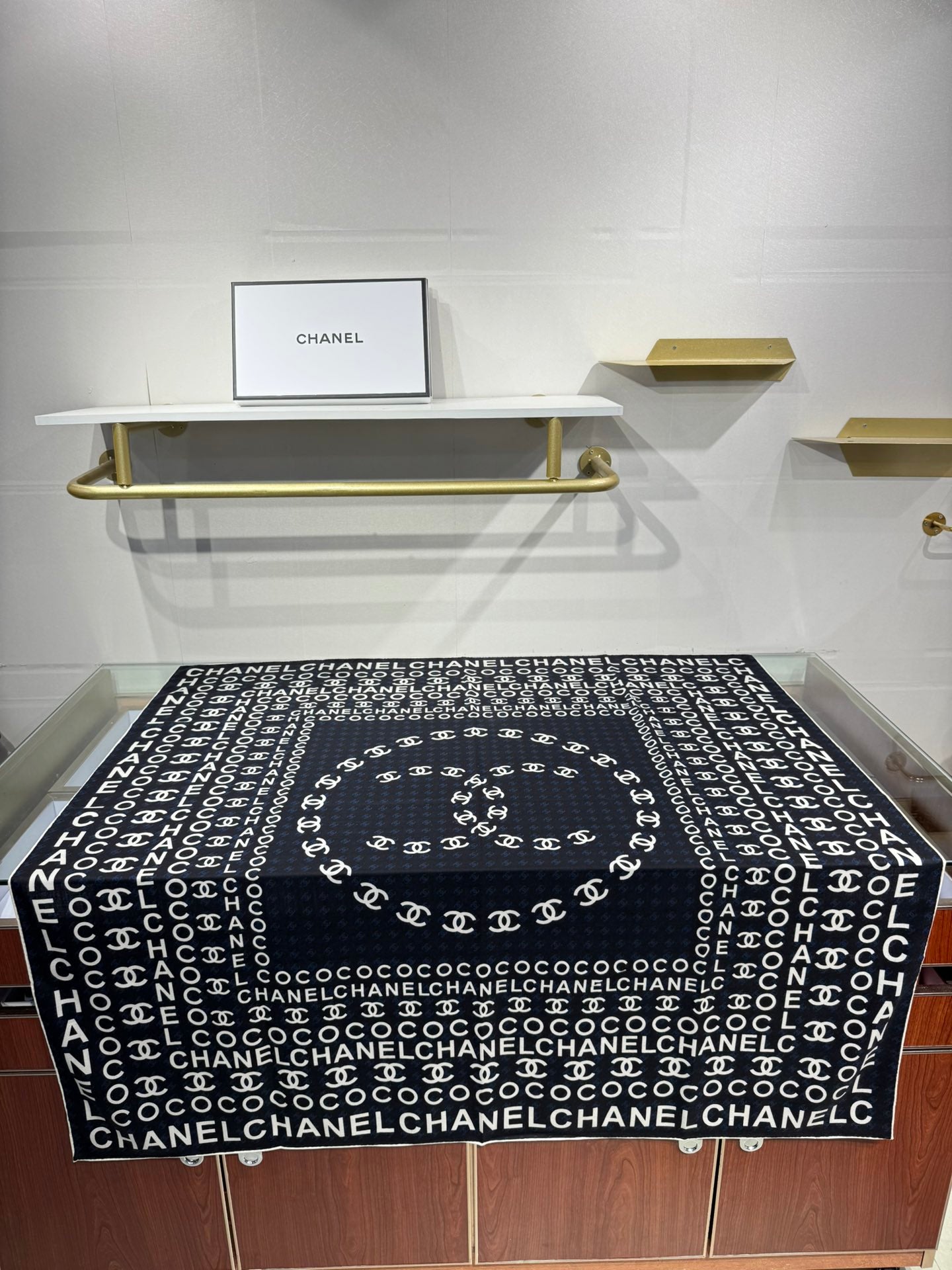 Chanel Silk Cashmere Scarf – 2025 Fall/Winter Collection