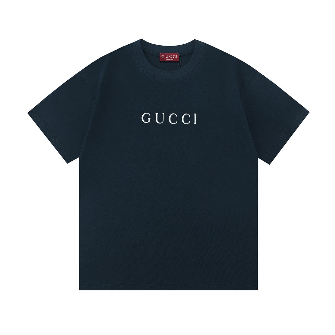 Gucci Digital Print Small Letter Logo T-Shirt – 2025SS