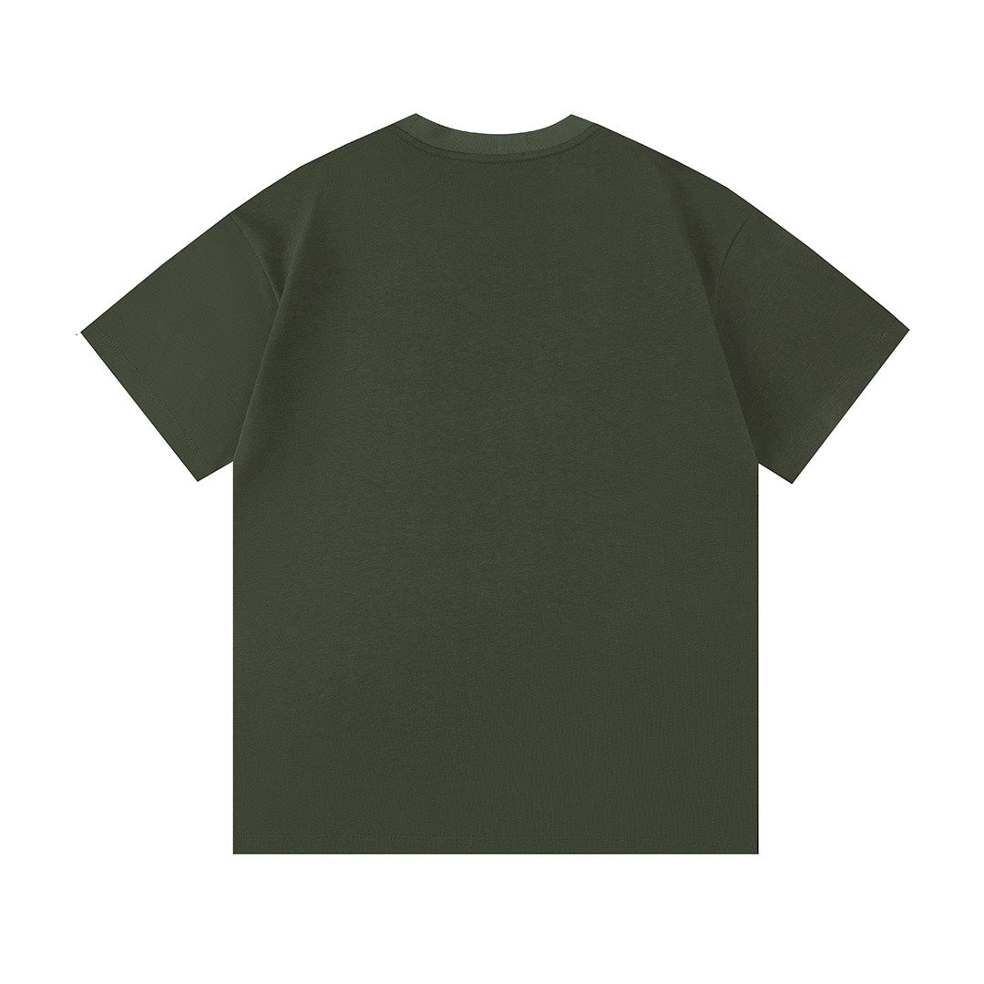 Gucci Digital Print Small Letter Logo T-Shirt – 2025SS