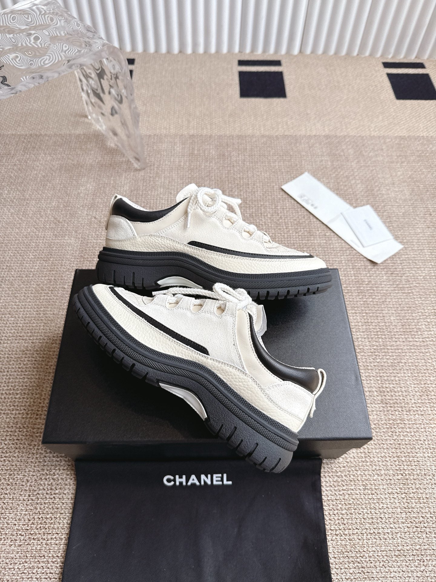 Chanel Thick-Soled Sneakers – 25SS Collection
